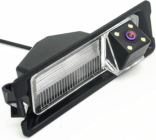 Visión nocturna 4 LEDS especial coche visión trasera reversa cámara de reserva para Nissan March Renault Logan Renault Sandero W