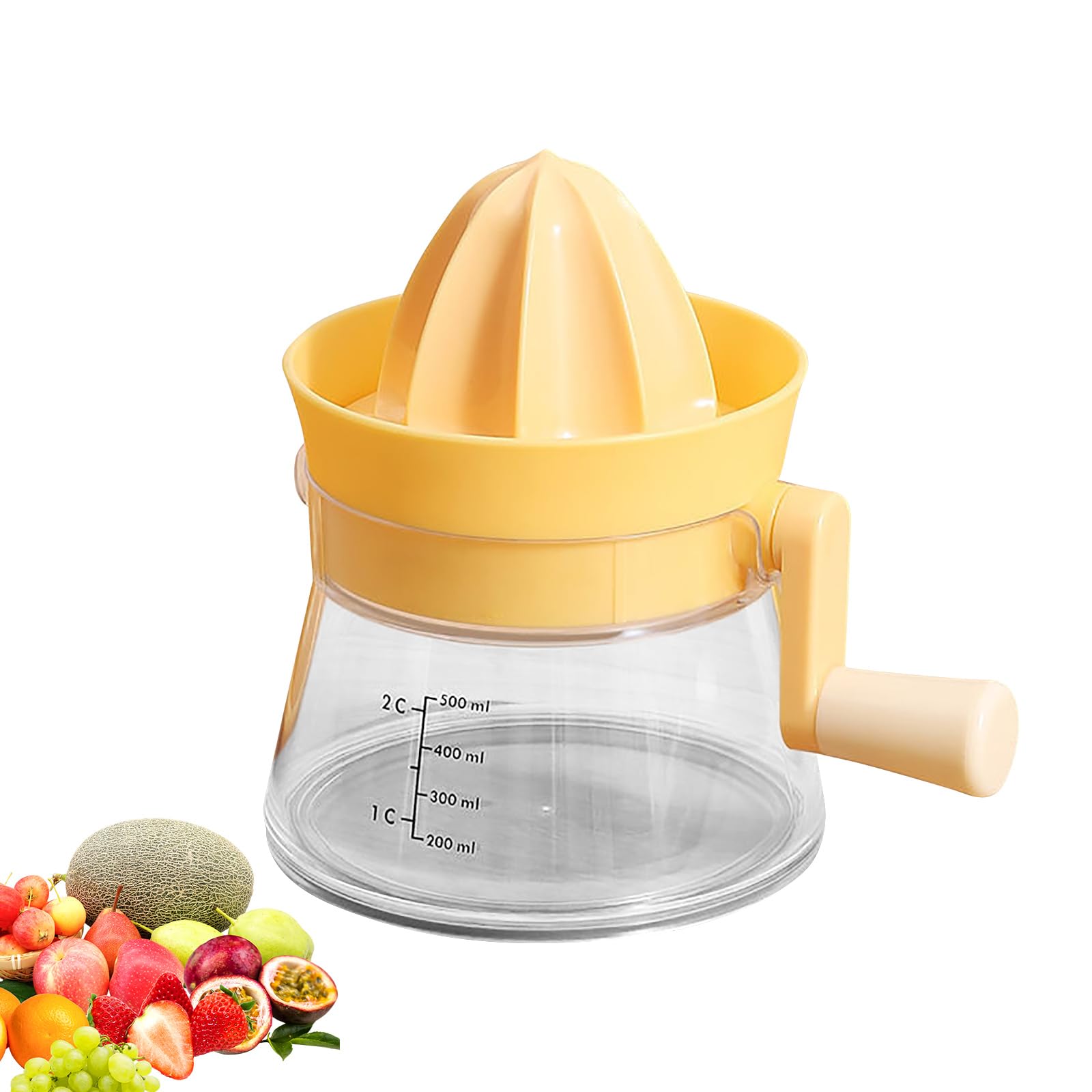 Multifunctional Hand Juicer for Lemon and Oranges Manual Juices Extractor with Ergonomic Handle Citrus Juices Squeezer Lemon Squeezer