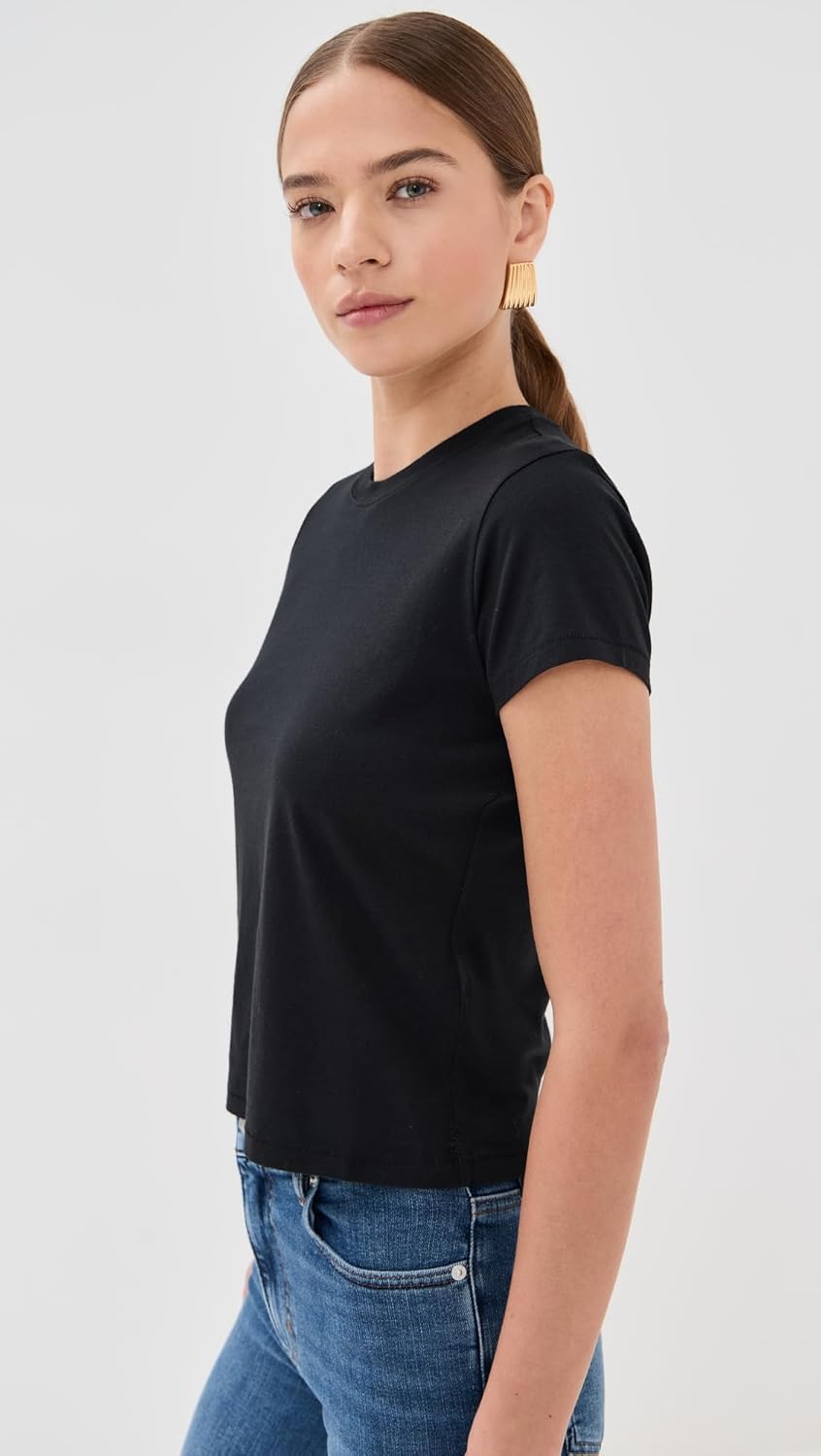 FRAME Women's The Baby Tee - Image 3