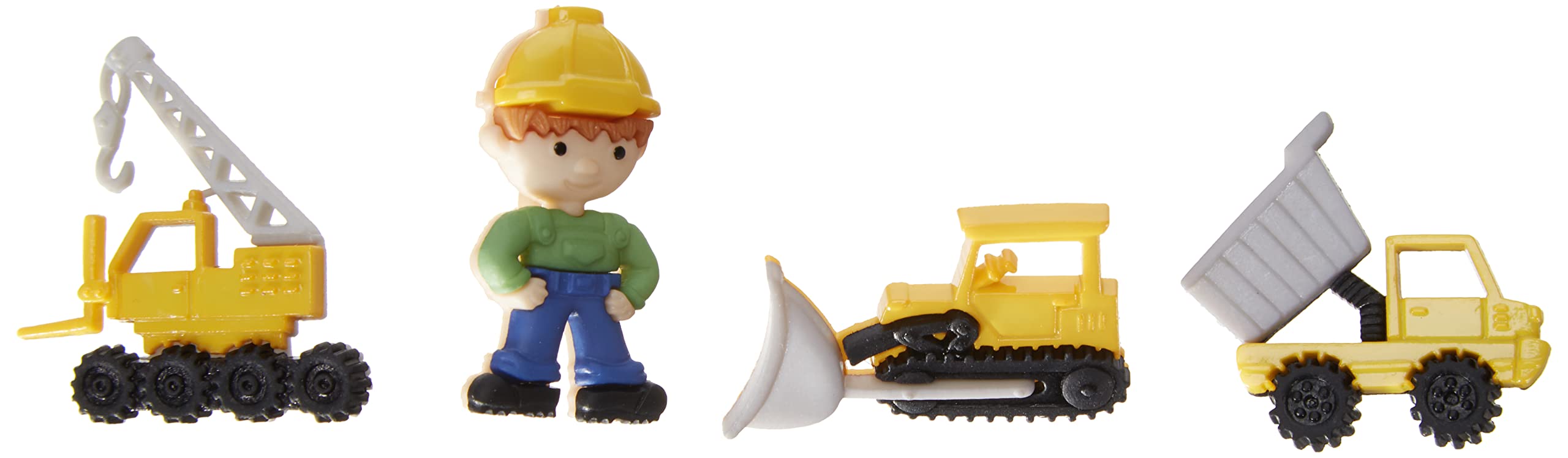 Dress It Up 8305 Buttons, Work Zone, Yellow