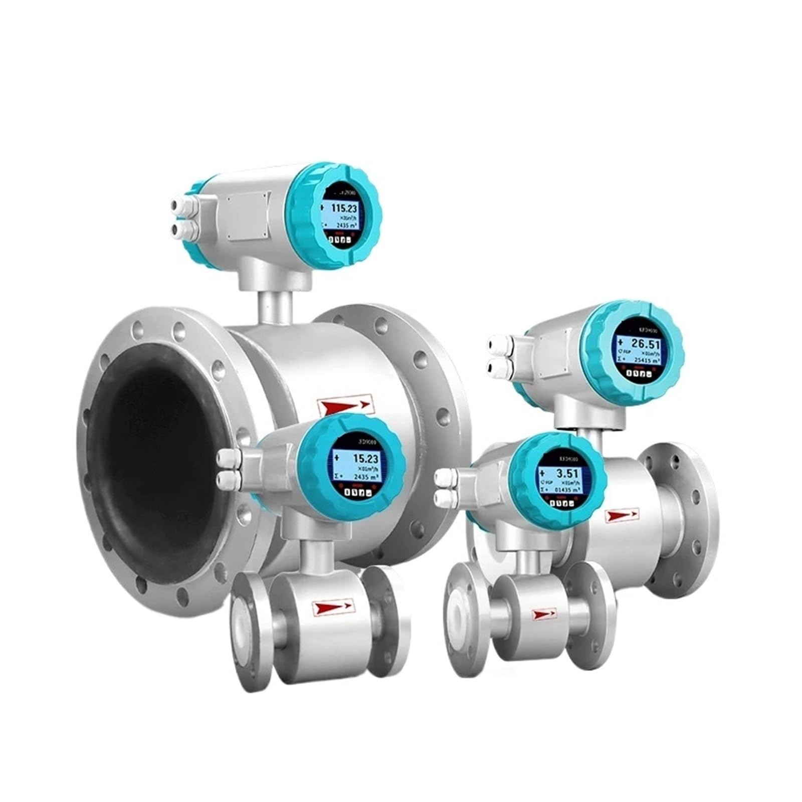 HHB18I Grade 0.5/1.0 Precision DN10-DN3000IP65/IP68 protection Grade Electromagnetic Flowmeter Low Power Consumption(DN10)