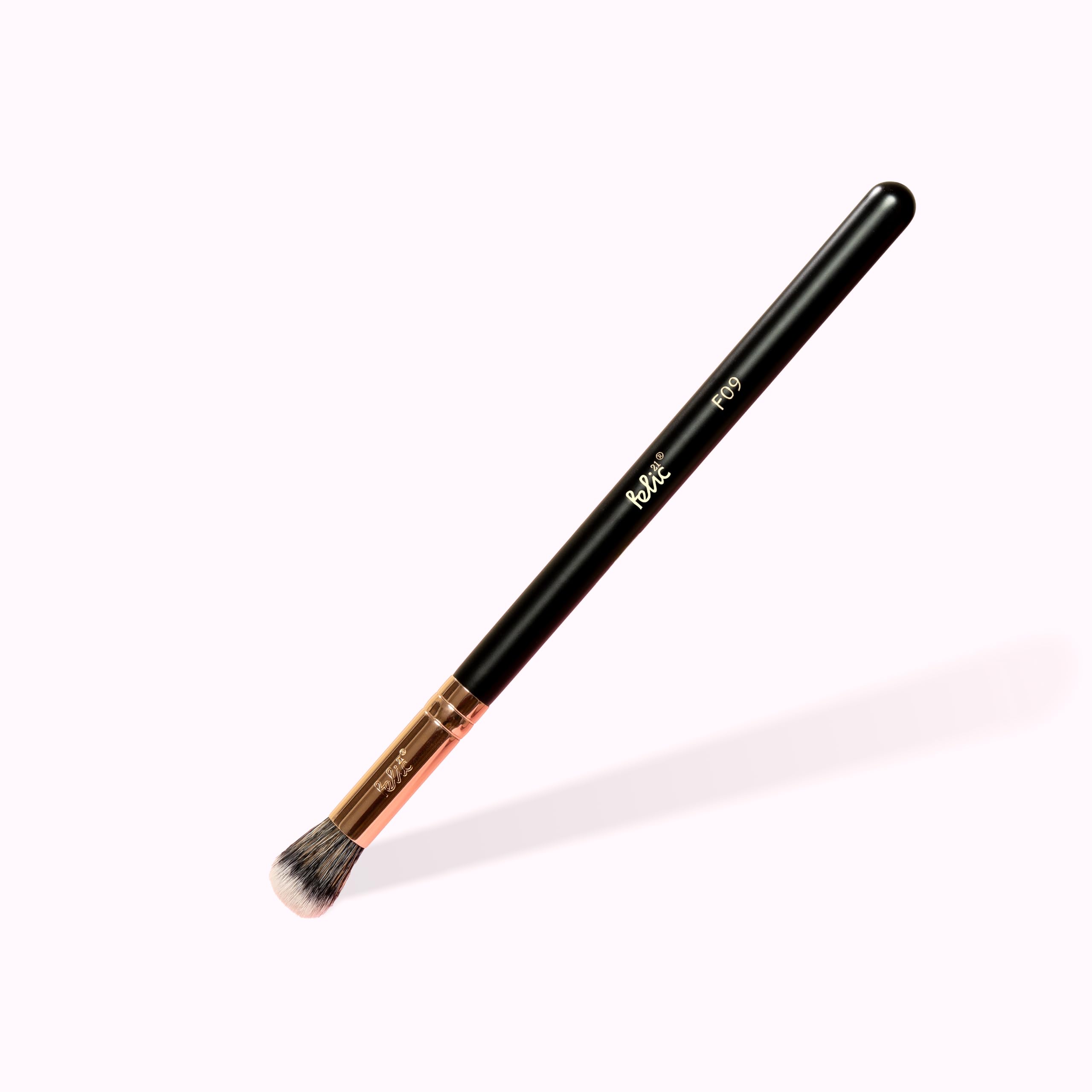 Face Brush F09 Small Powder Brush - Precision Under Eye Setting Brush for Loose & Compact Powder - Soft Dense Bristles - Travel Friendly Makeup Brush-picture-14