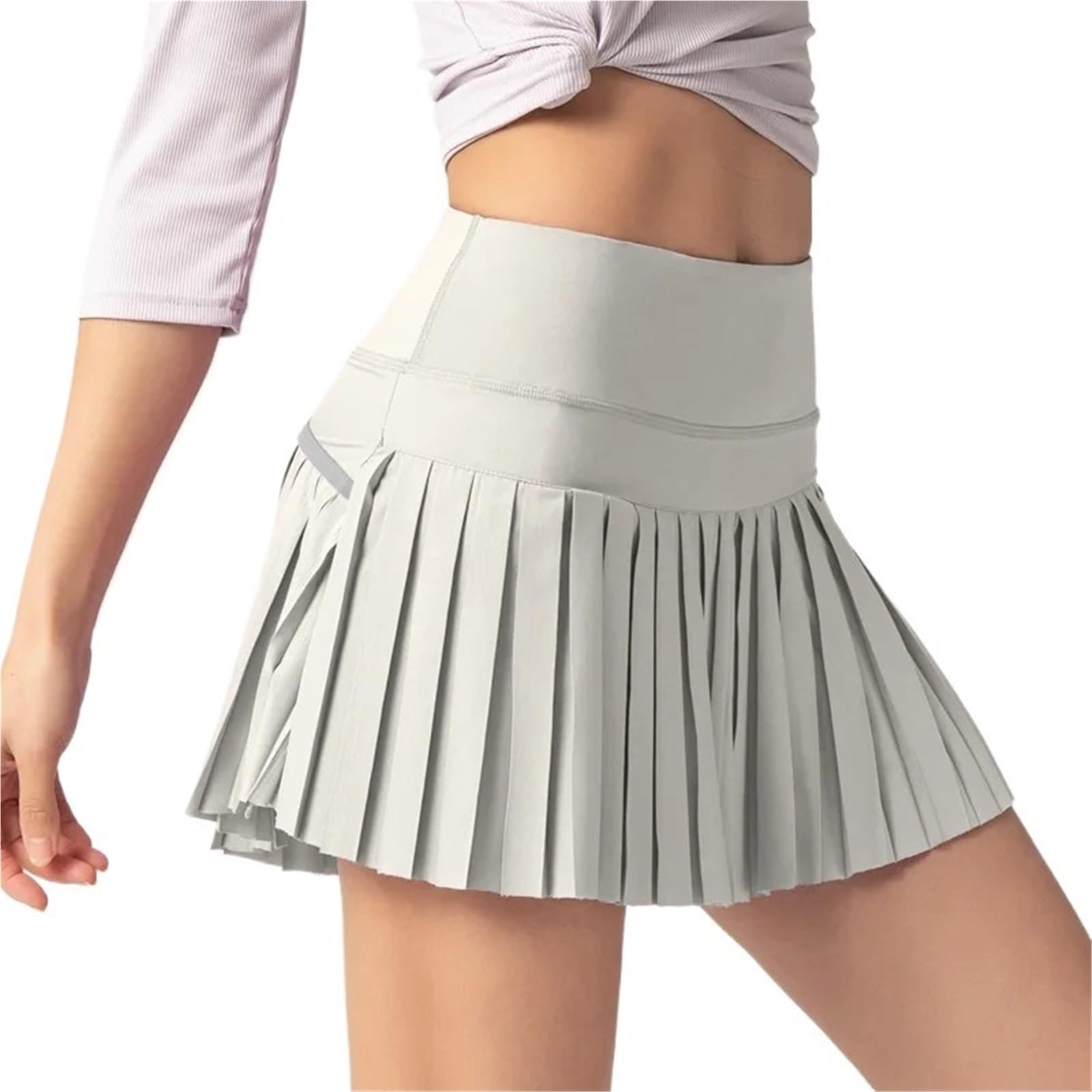 Falda Plisada de Tenis Verano con Forro Interior, Falda Deportiva Cintura Alta for Mujer, Informal for Exteriores para Mujer