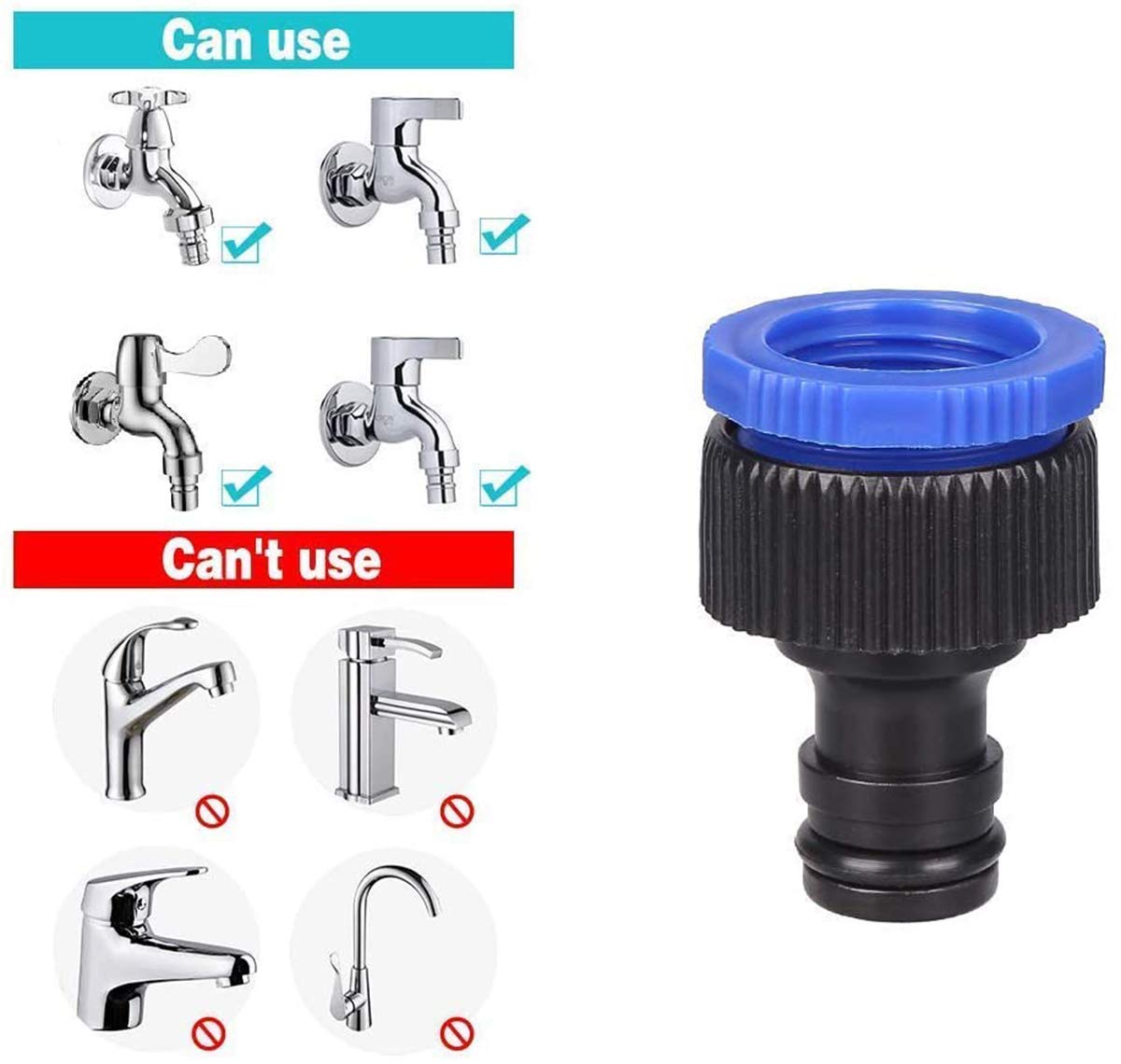 MIAOZHANG Tubo Estensibile da Giardino Tubo da Giardino Tubo Irrigazione Estensibile con 7 Funzioni di Spruzzo per Camper e Giardino di Casa