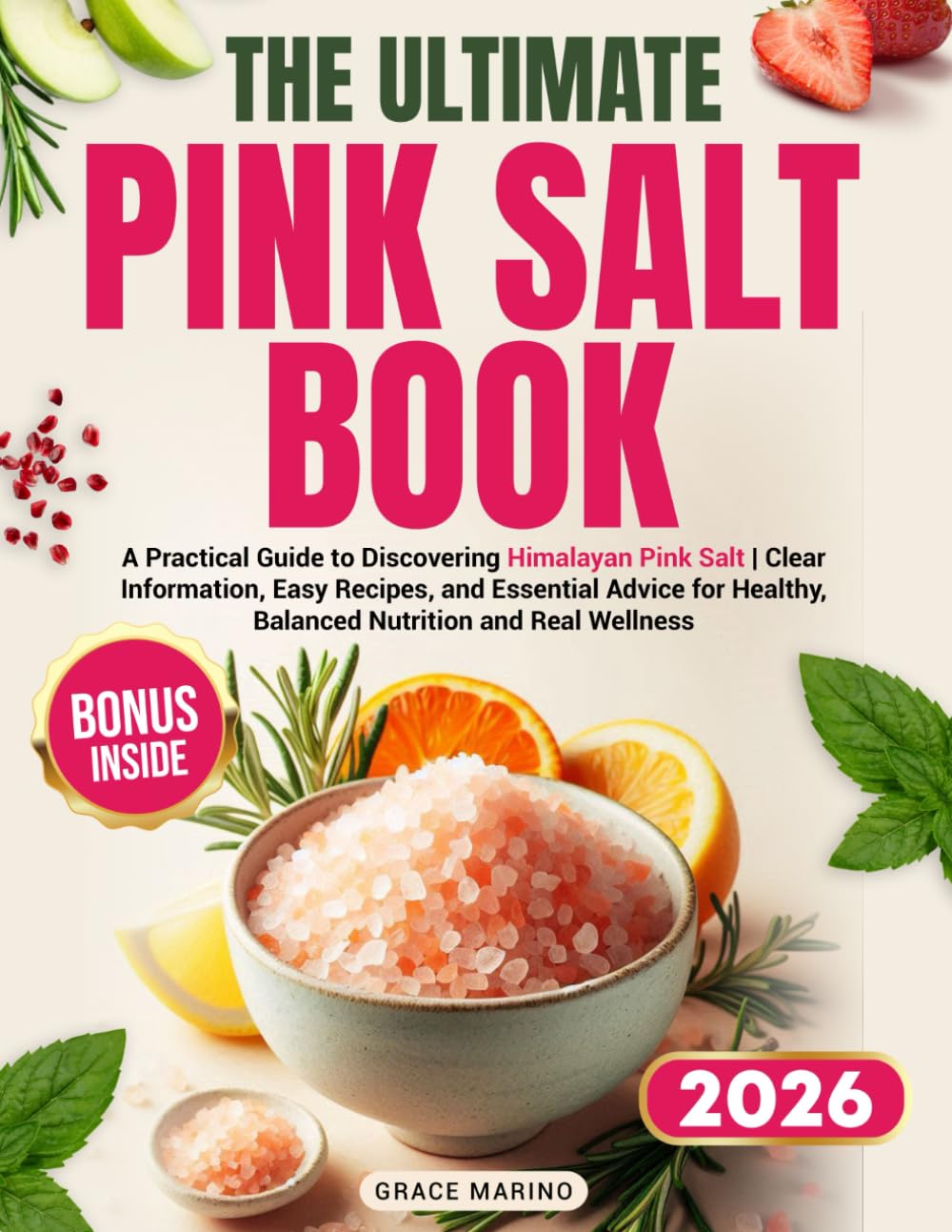 The Ultimate Pink Salt Book: A Practical Guide to Discovering Himalayan Pink Salt | Clear Information, Easy Recipes, and Essential Advice for Healthy, Balanced Nutrition and Real Wellness.