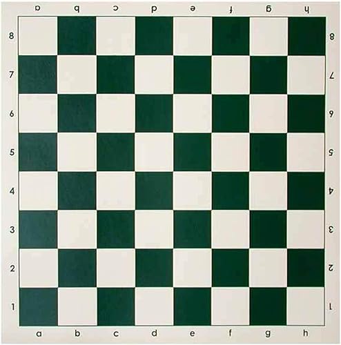 Tablero de ajedrez enrollable para torneos, tapete de ajedrez para torneos de vinilo enrollable, tablero de ajedrez internacional portátil, tapete