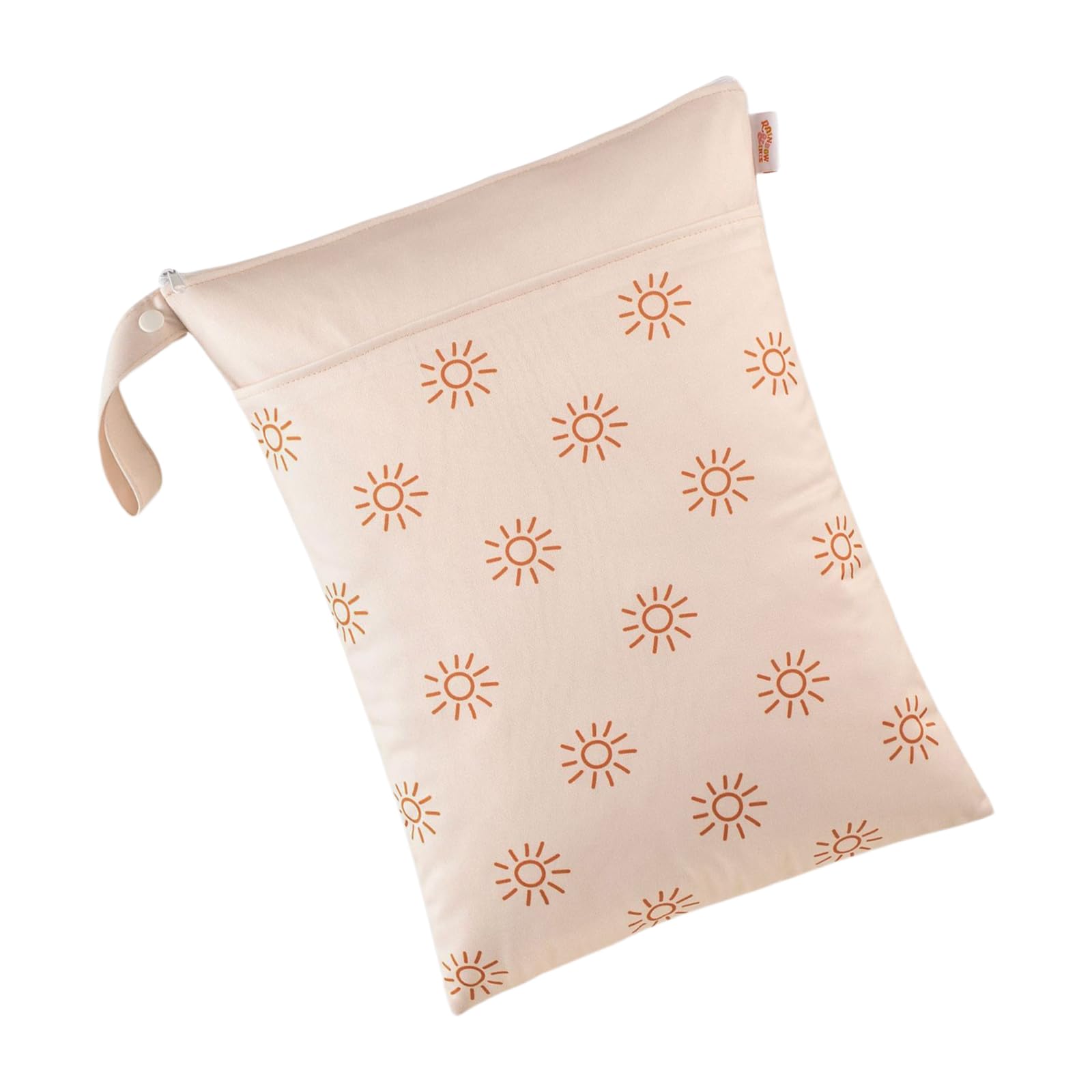Wetbag Kindergarten Groß, Nasstasche Windel, Wickeltasche Beutel mit Reißverschluss, Schwimmsachen Nassbeutel, Wiederverwendbare, Wasserdichte, Personalisiert, für Kleinkind-Windeln, Strand und Pool