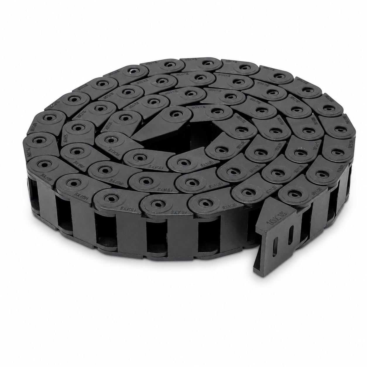 10x15mm plastic cable drag chain | flexible nylon, energy chain cable carrier, cnc router, laser engraving machine, 3d printer