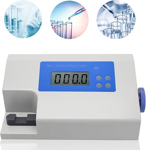 Miniatura 2 de CGOLDENWALL YD-I - Probador manual de dureza de tableta de carga y prensa YD-1, máquina de prueba de dureza de tableta, durómetro de prueba de