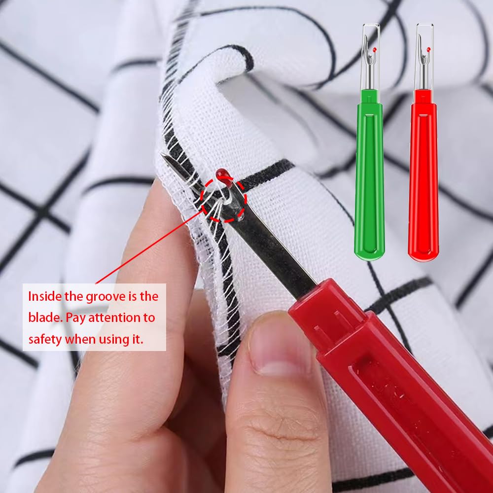 Kit 6 Pezzi Per Cucito - Spelafili, Forbici, Metro, Per Riparare Vestiti - Foto 5