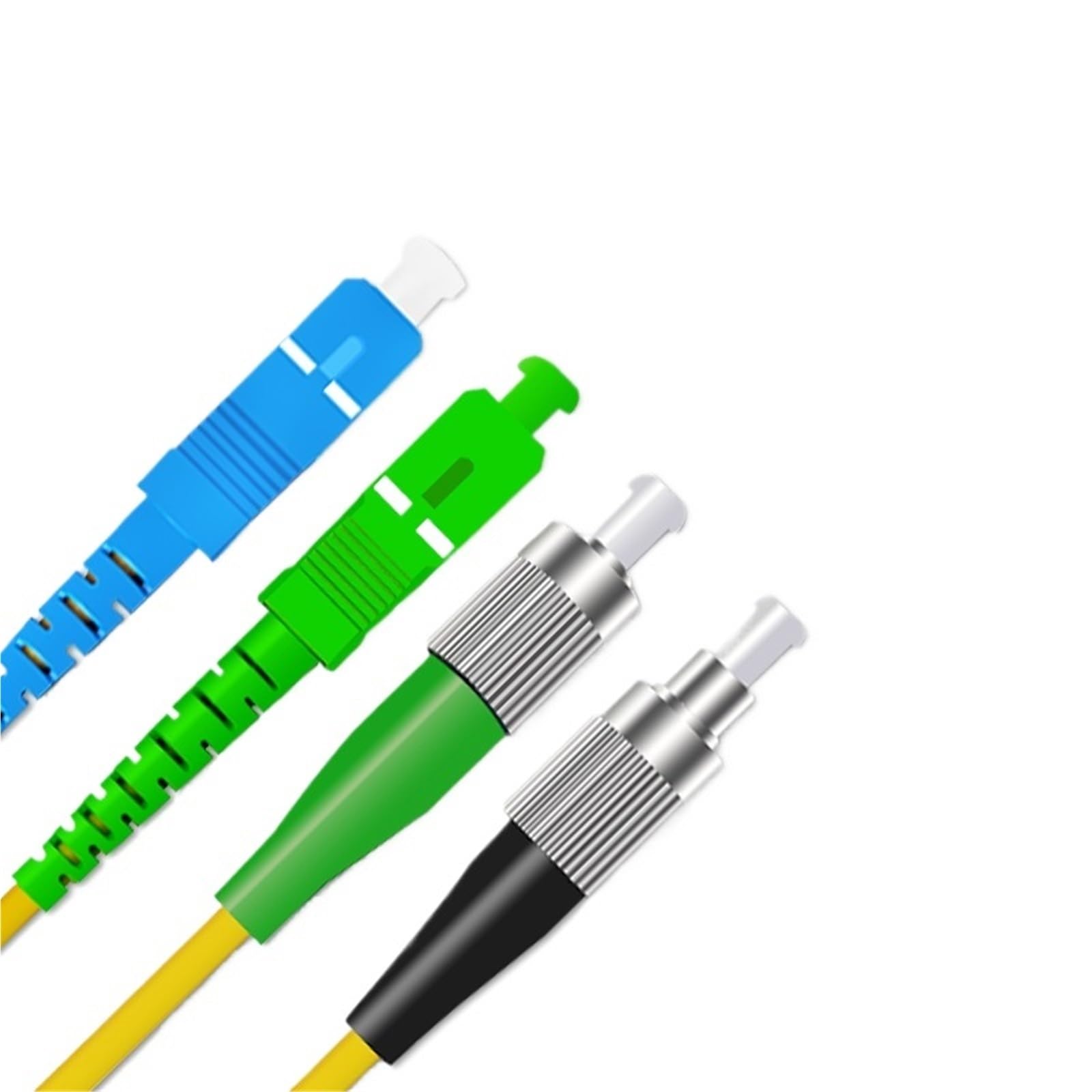 Câble fibre optique extérieur Drop 200 m 1 conducteur 3 acier monomode Simplex FC SC LC UPC (FC A-FC A)