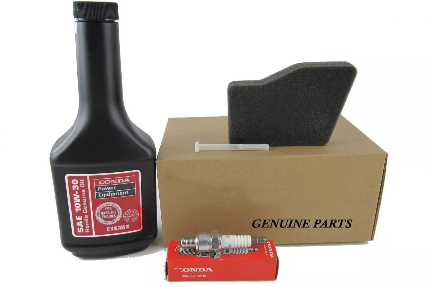 Genuine EU1000i Generator, Maintenance Tune Up Kit, Filters, Oil, Spark., Replacement for Honda OEM