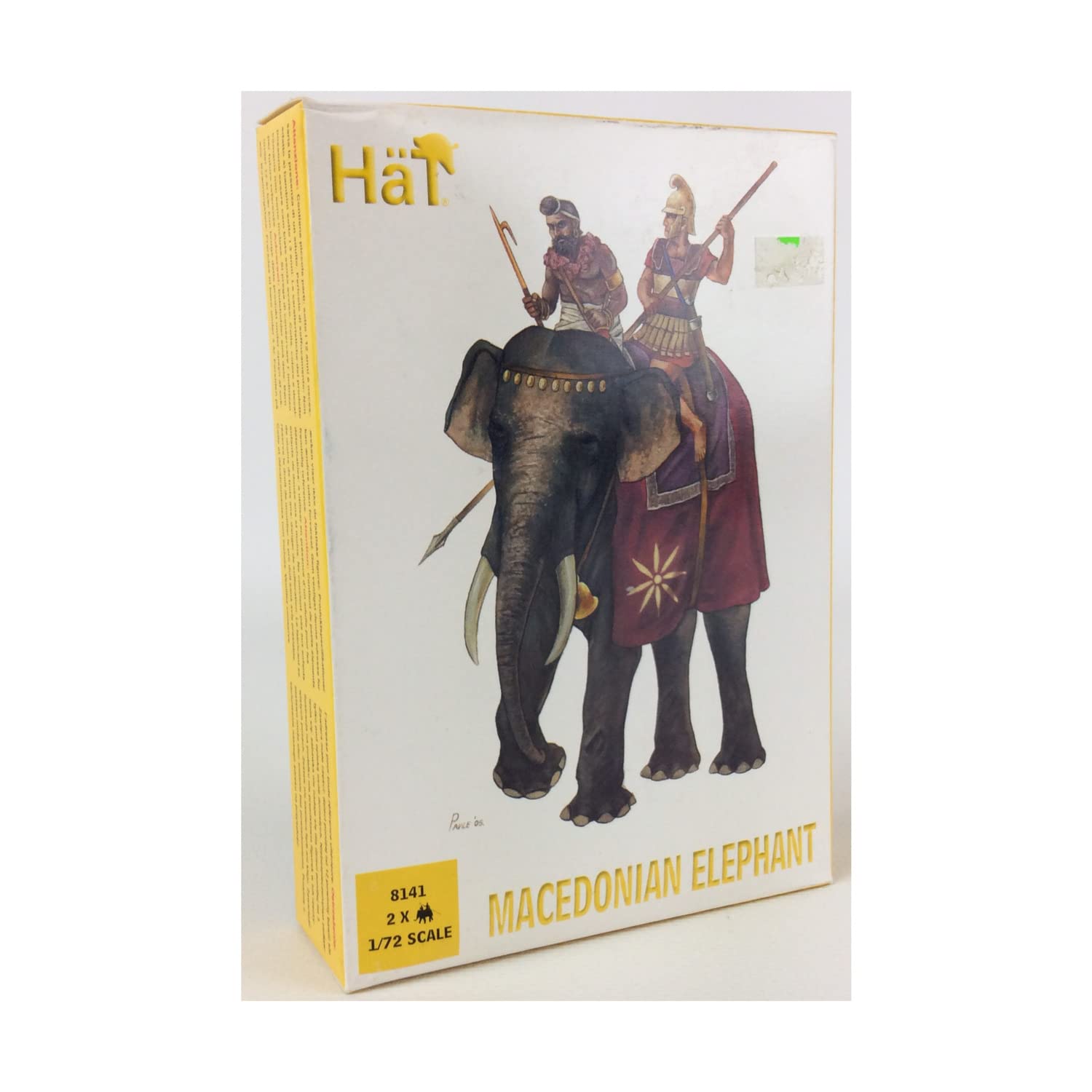 Amazon.co.jp: Macedonian Elephant (2 w/2 Riders) 1/72 Hat : おもちゃ