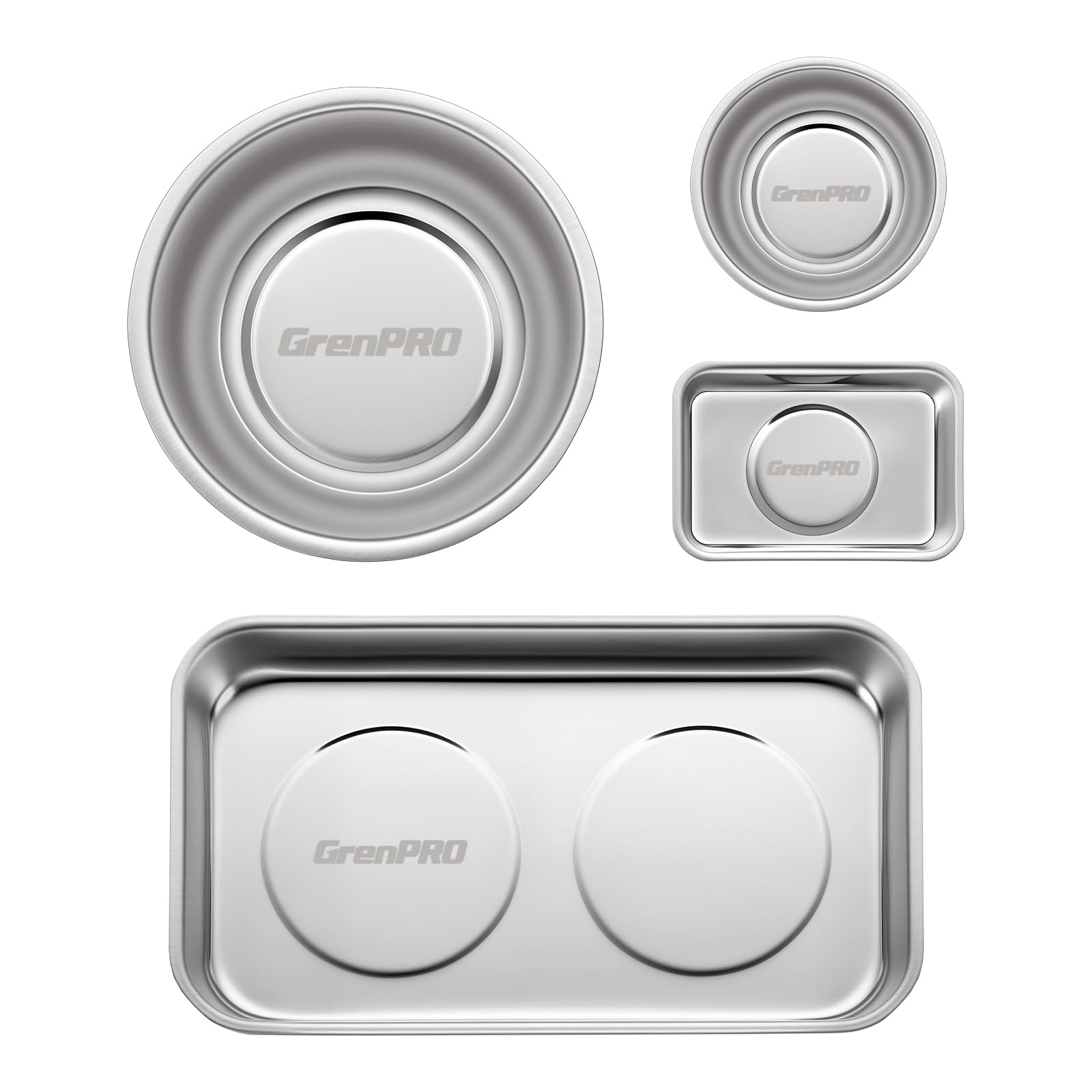 GRENPRO Magnetic Tool Trays - Keep Parts Organized -1