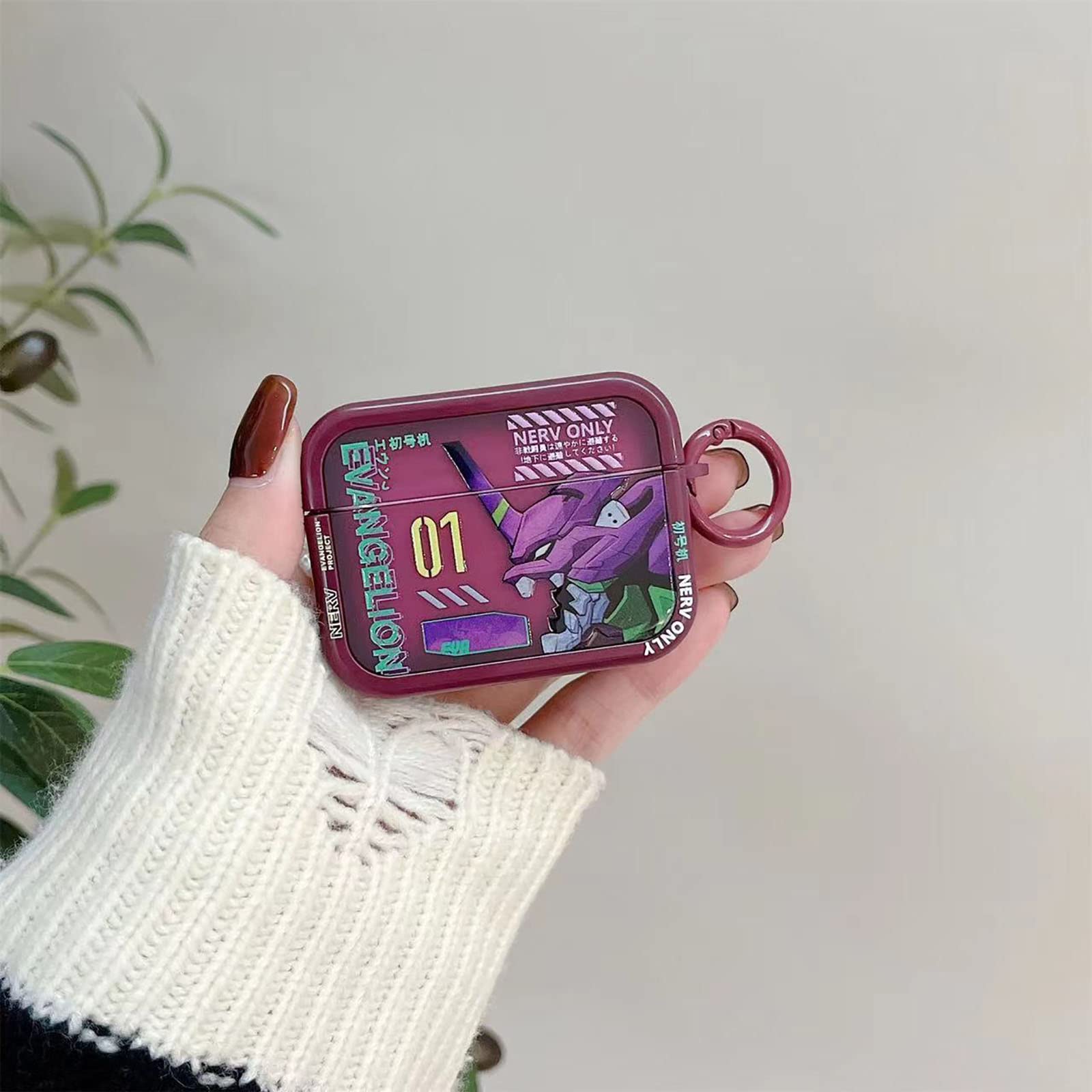 Amazon | QLP 新世紀エヴァンゲリオン airpods TPU ケース EVA グッズ