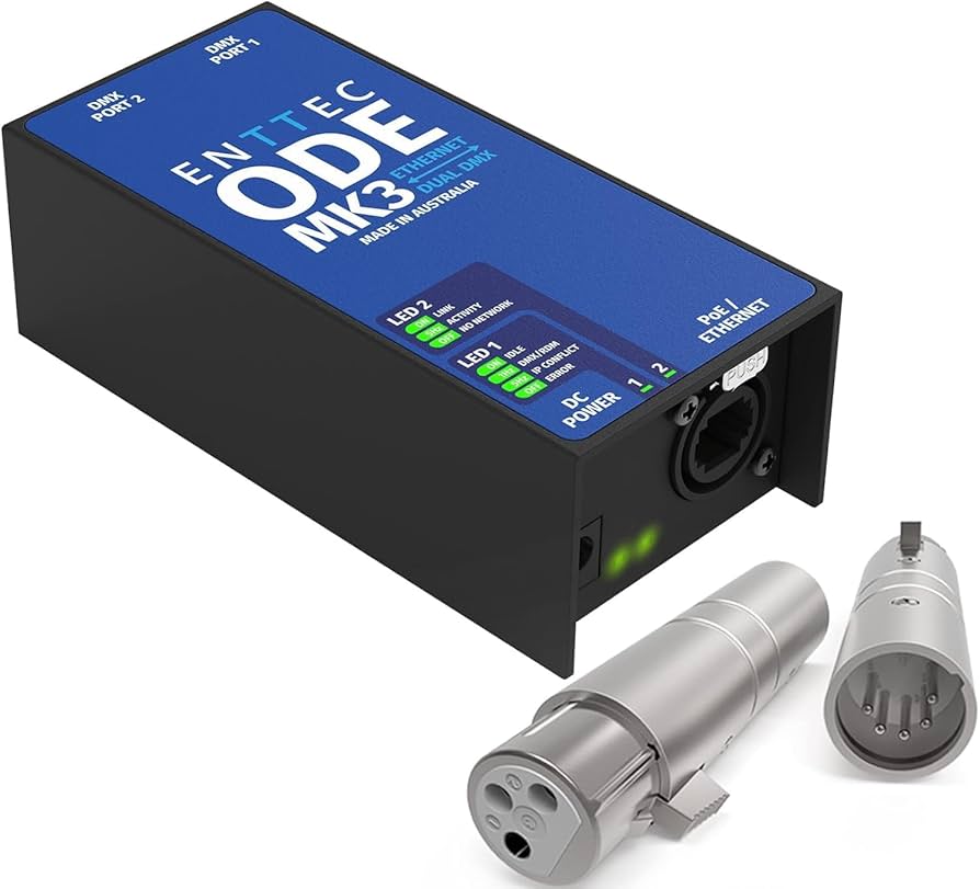 その他 ENTTEC ODE Mk2 PoE DMX Open DMX Ethernet Mk1 ODE (70305/70306): Legacy Product