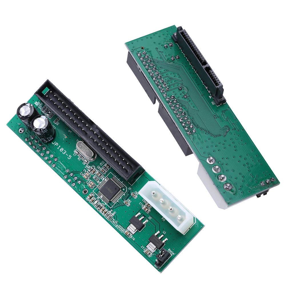 Ejoyous Równoległy ATA PATA IDE do SATA Serial ATA adapter do dysków twardych dla PC i Mac, konwerter PATA na SATA
