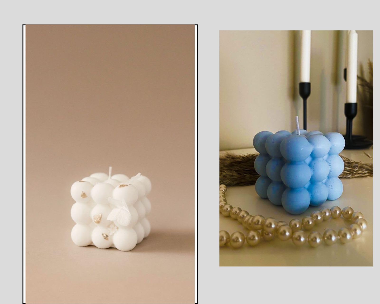 Manasis Handmade Authentic Candles Bubble Candles 8