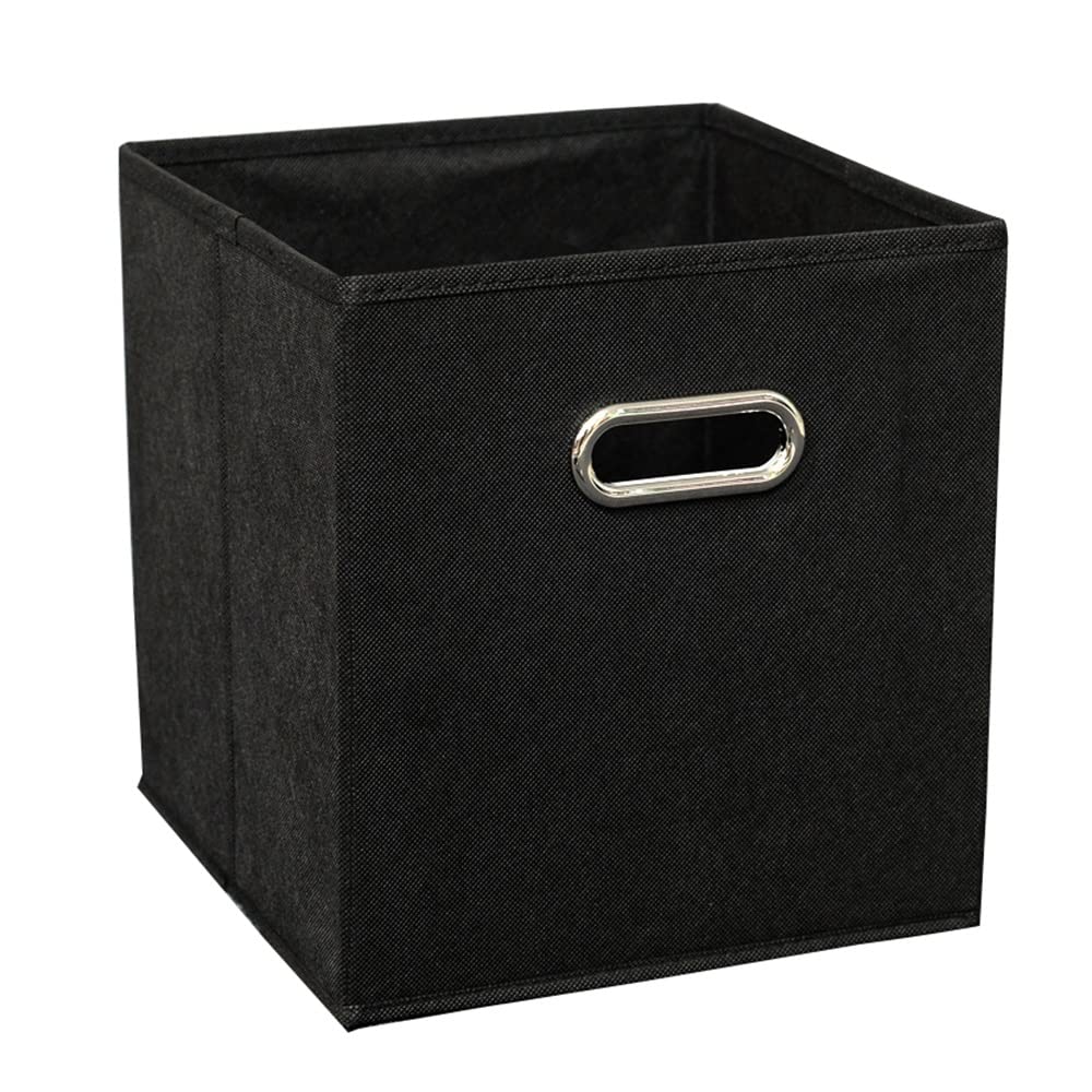 ETRGFTHU Foldable Clothes Storage Box Household Large Capacity Organizer Wardrobe Debris Under-bed Book Storage Odorless(Black)