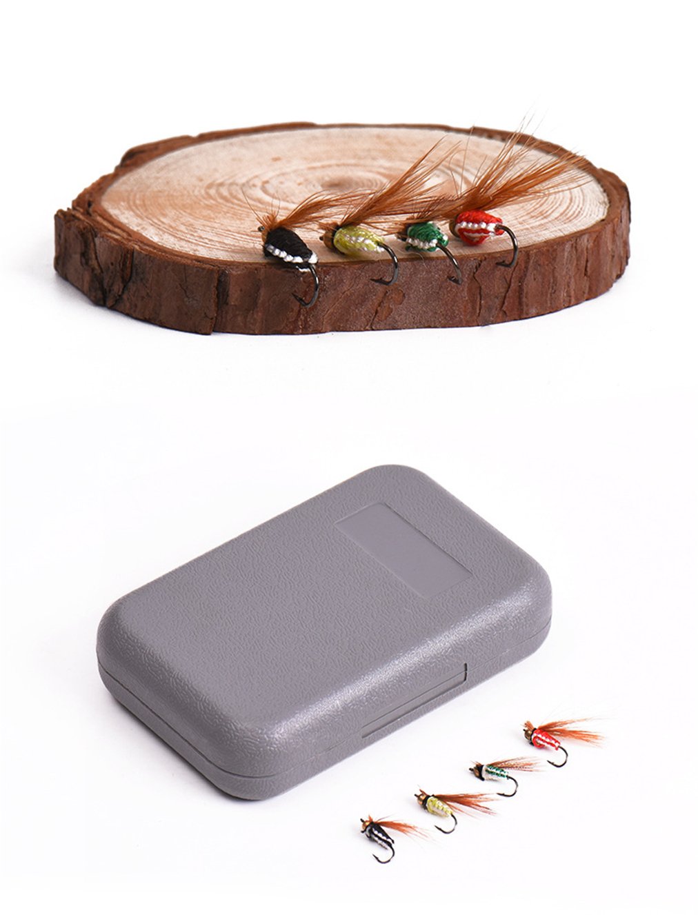 Set 7 Esche Da Pesca In Metallo - 30g Con Piume, Per Trota, Salmone E Pesci Predatori - Foto 12