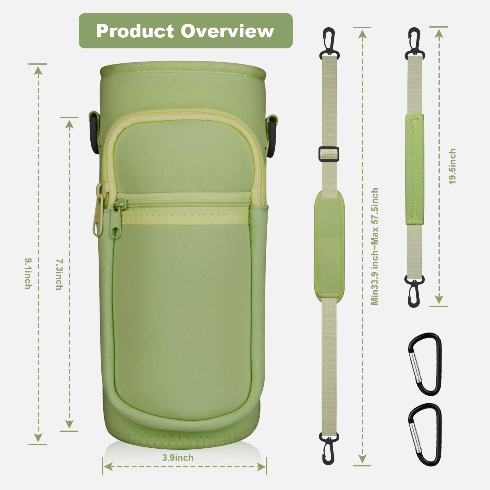 Borsa Porta Bottiglie Acqua - Portabottiglie Con 6 Scomparti per