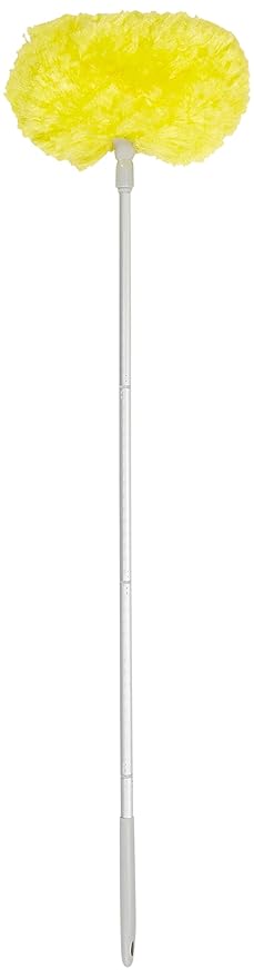 Estilo Microfiber Ceiling And Fan Duster - Removable And Washable, 4 Section Pole That Extends Up To 47 Inches