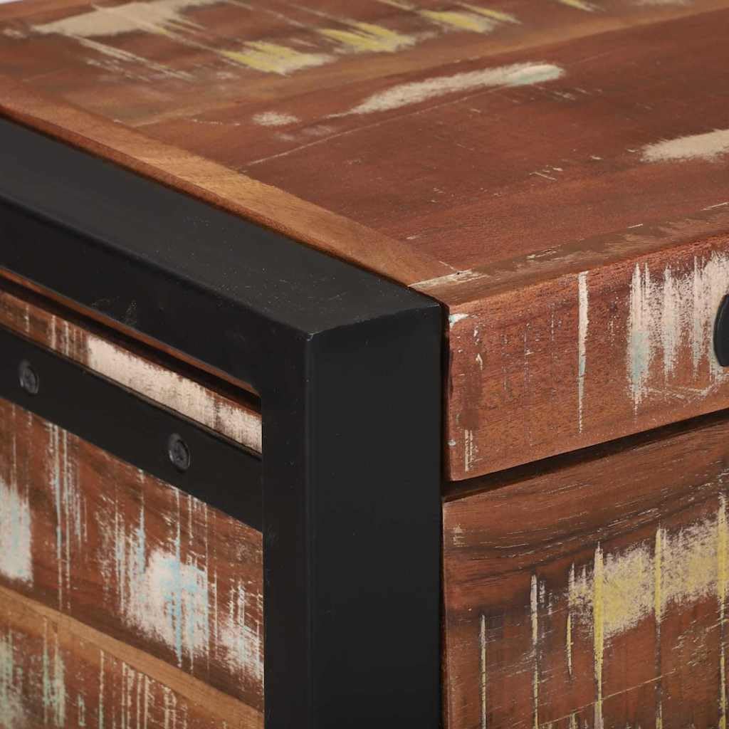 Generico Bauli Portaoggetti 80 x 30 x 30 cm Legno massello di Recupero,Armadietti e portaoggetti,Bauli e cassapanche-4015974
