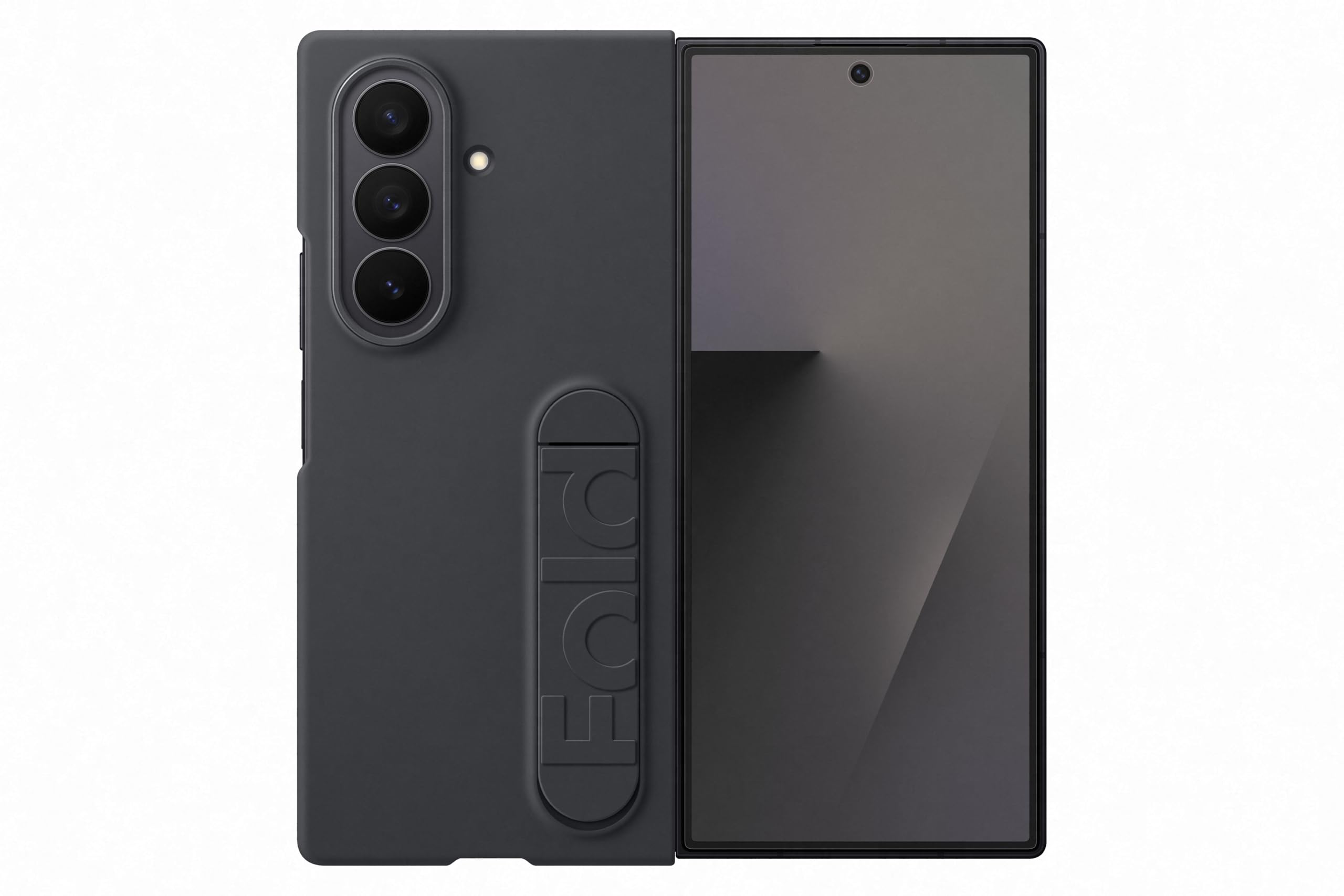 Samsung Galaxy Z Fold7 Silicone Case w. Stand - Black (CAD Version & Warranty)