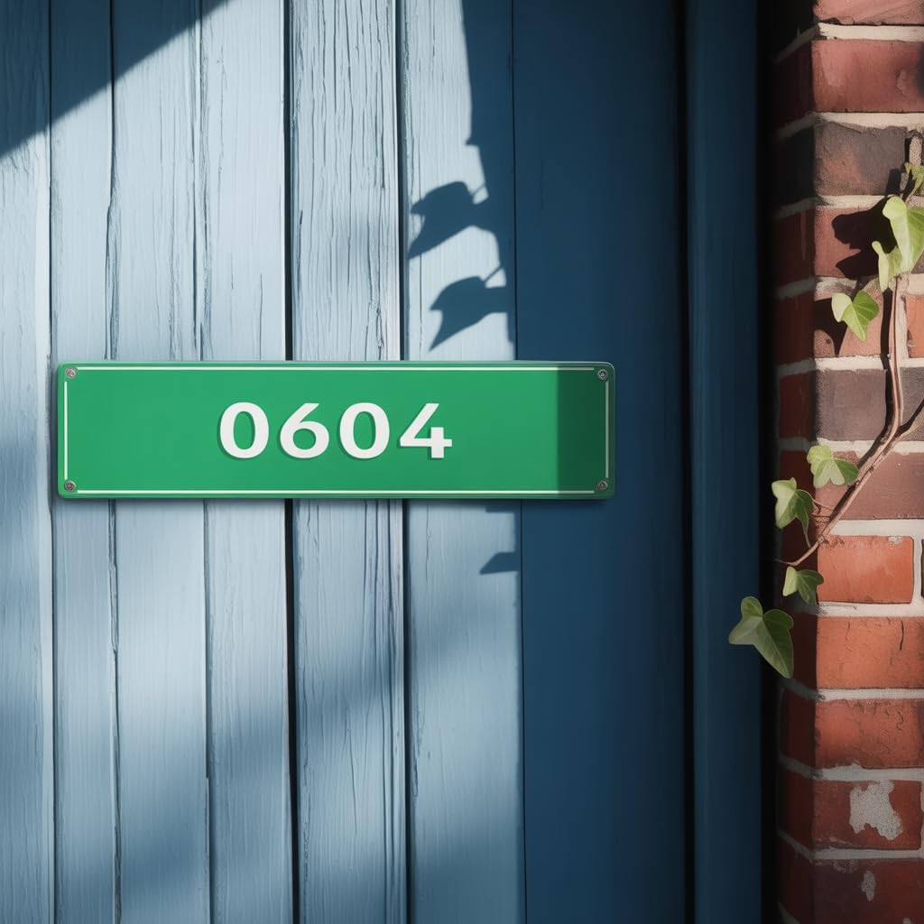 Custom Street Sign,6x24 Inch Rust-Free 0.04 Aluminum Road Sign For Indoor/Outdoor, Single Or Double Sided, Fade Resistant & Reflective Option For Decor