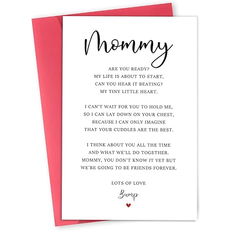 Convey Your Love to a Mom-to-Be with a Heartfelt Mother's Day Card