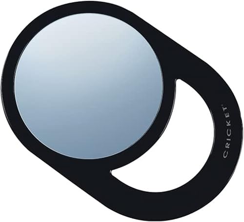 Miniatura 2 de Cricket Espejo de mano ovalado, espejo de mano ligero con mango ergonómico, reflejo claro para cortes de pelo y peinado, peluquería y herramienta de