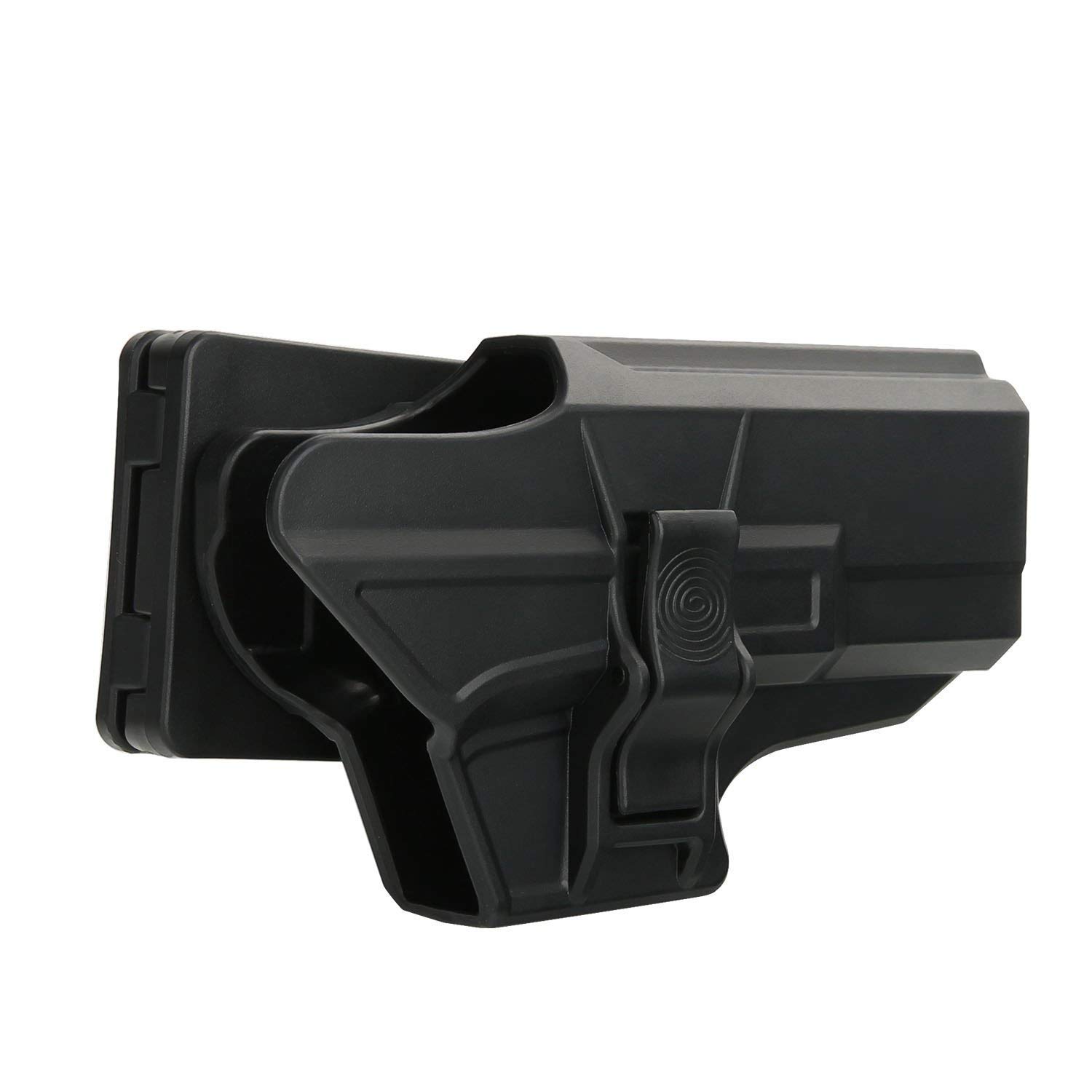 Holster Ceinture Efluky Pour Glock 19/23/32 (Gen1-5), 19X, 45 – Clip Réglable 60°, Polymère, Main Droite