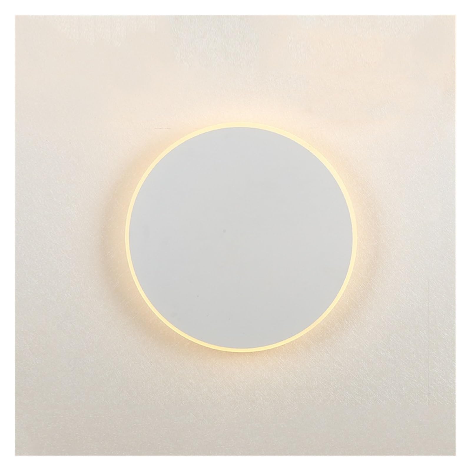 Applique murale tactile blanche 200mm pour sécuriser escalier et allée sans effort