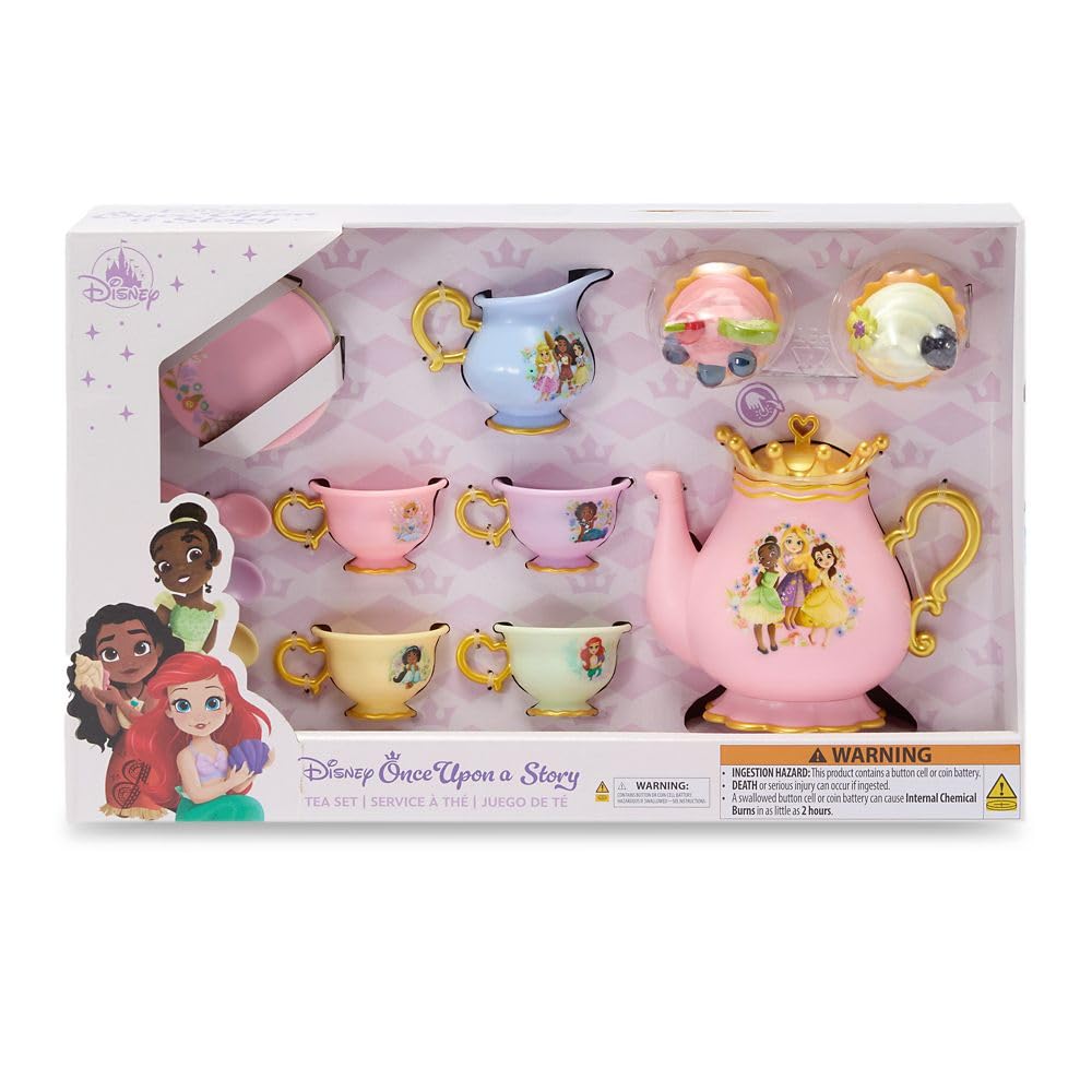 Amazon.com: Disney Store Official Once Upon a Story Tea Set with