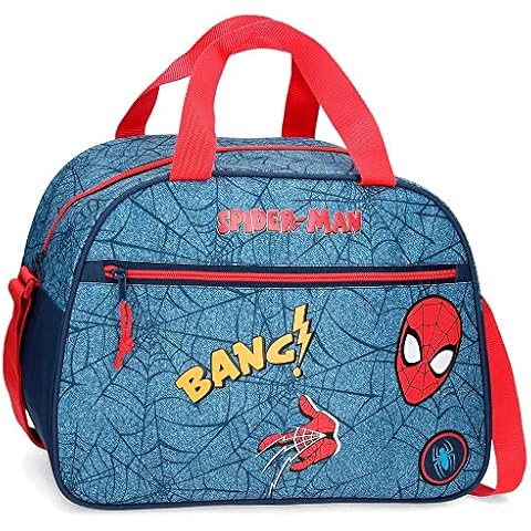 Bolsa de Viaje Marvel Spiderman Multicolor 40x28x22 cms Poliéster Cover