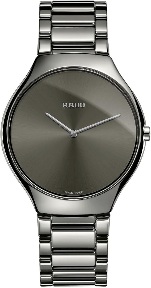 Rado R27955122 - Reloj (Reloj de pulsera, Masculino, Cerámico, Plata, Cerámico, Plata)
