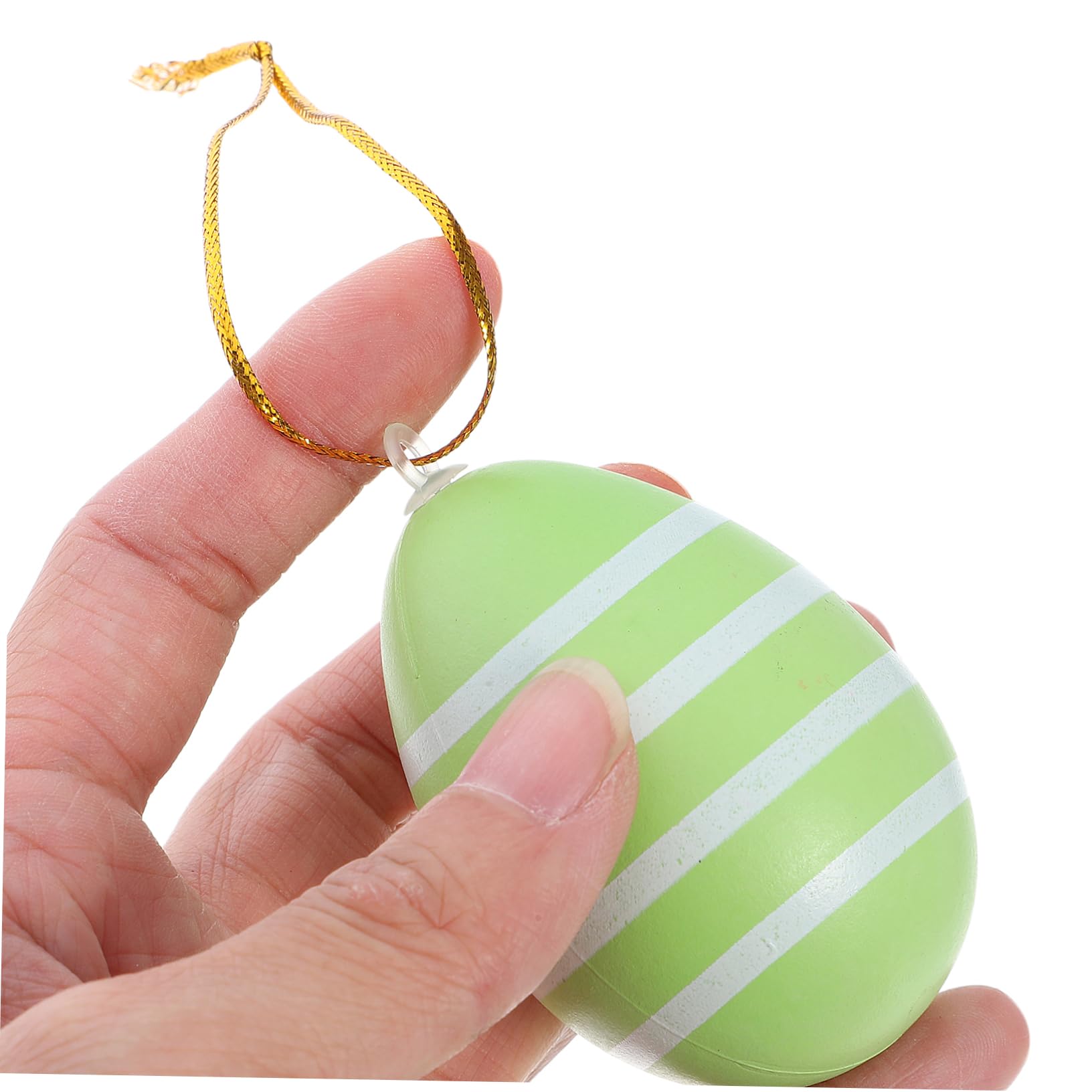 Cabilock 4 Sätze Ostereier Plastikenten Easter 0stergeschenke Frühlingsdekoration Egg Maging Exquisite Osterdekorationen Zum Aufhängen Ostern Hängende Dekore Ei-Ornamente Stück * 4