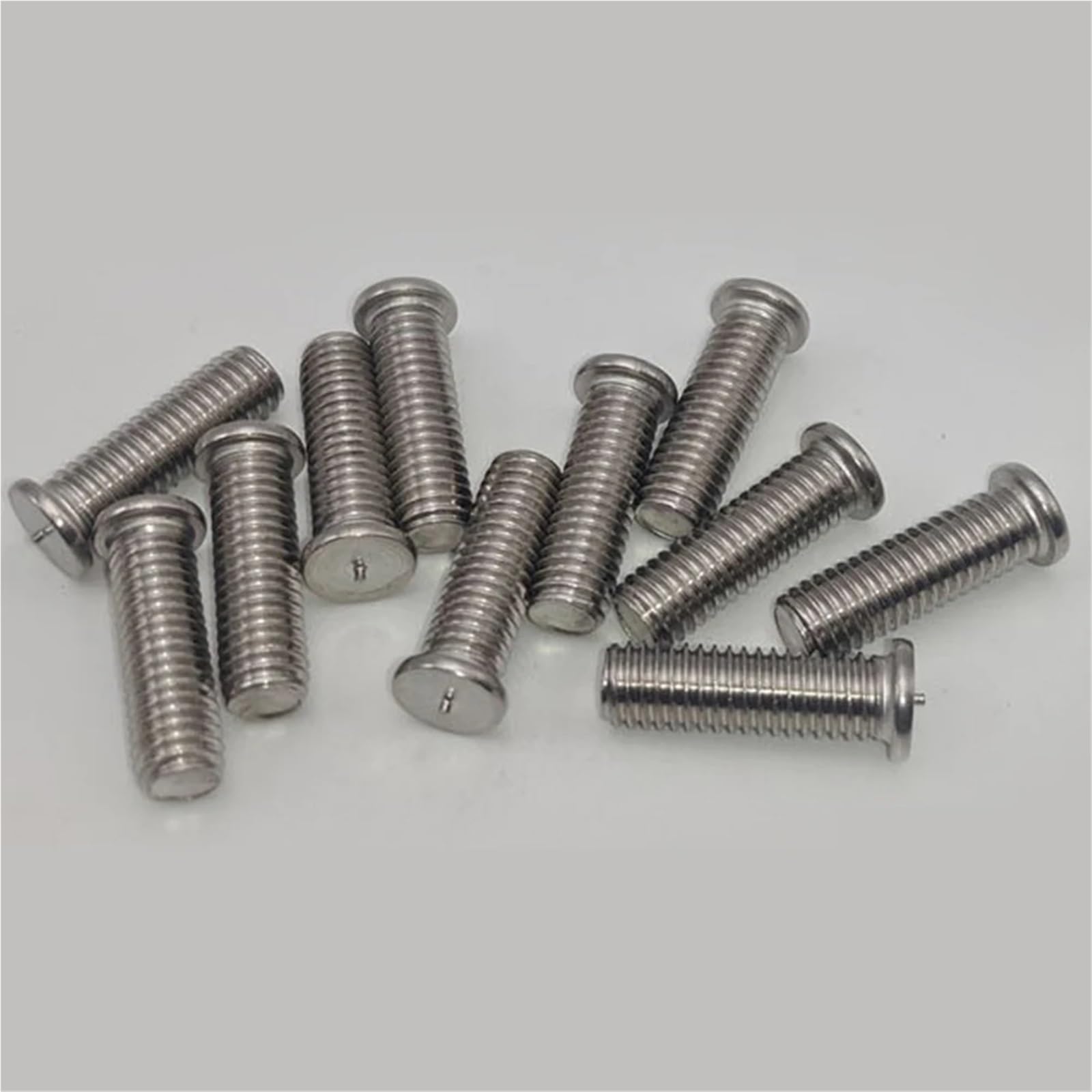 100 szt. M3/M4/M5*6-50mm kołki do zgrzewania punktowego ze stali nierdzewnej, gwoździe do spawania kondensatorów(30mm,M5)