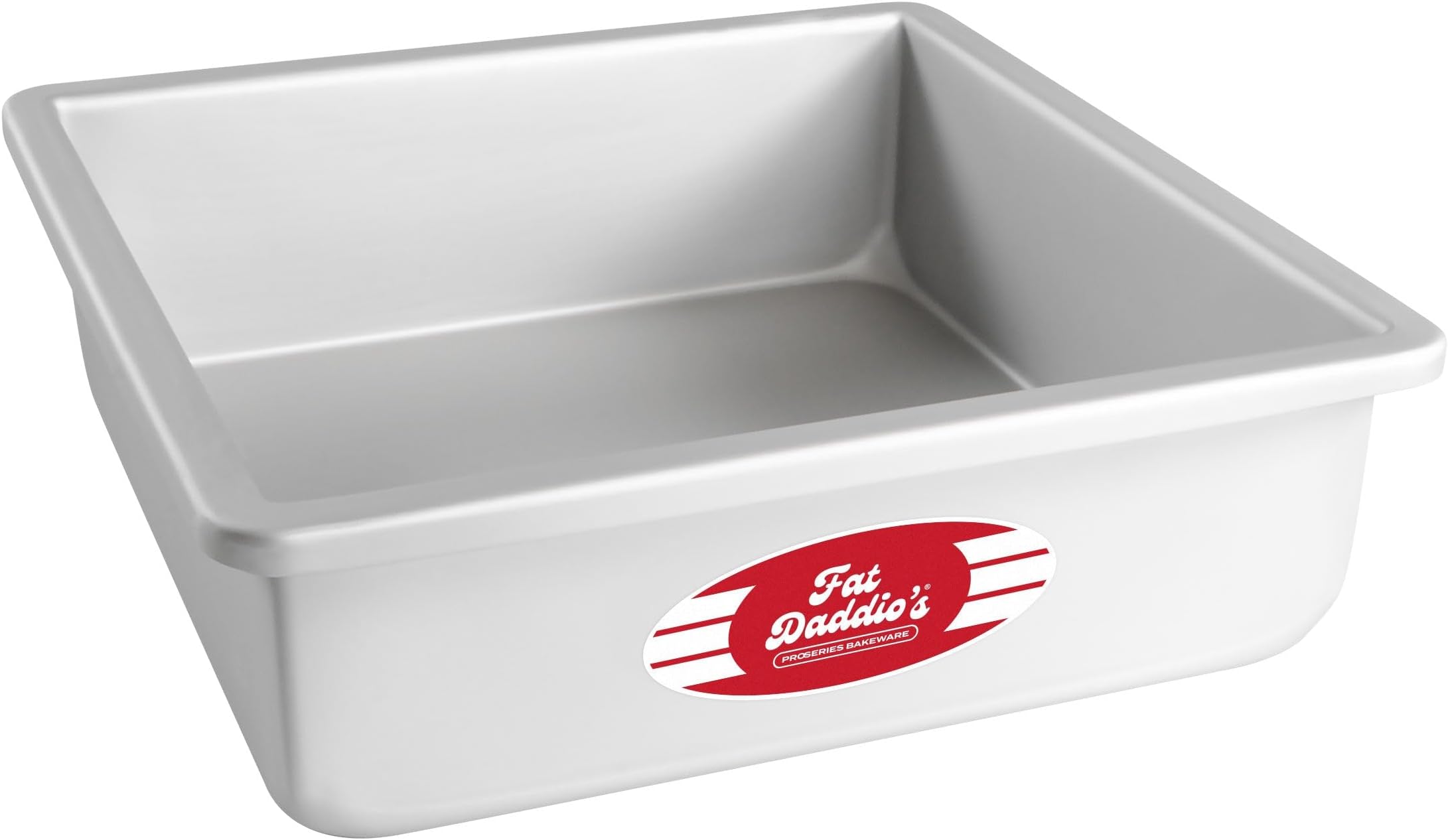 PSQ-993 Square Cake Pan, Hard-Anodized Aluminum, Silver