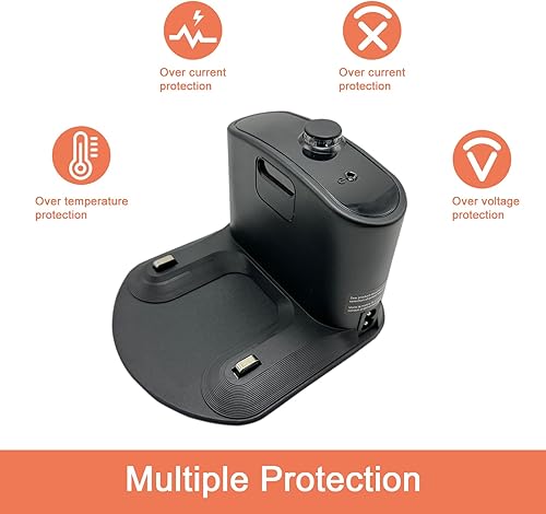 Miniatura 3 de Base de carga Roomba, base de carga Roomba, estación de acoplamiento de repuesto para Roomba e5 e6 i1 i3 i4 i6 i7 i8 500 600 700 800 900 Series