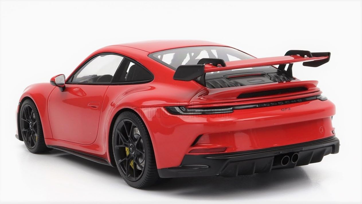 Amazon | 欧州限定 1/18 ポルシェ 911 GT3 (レッド) ブラック