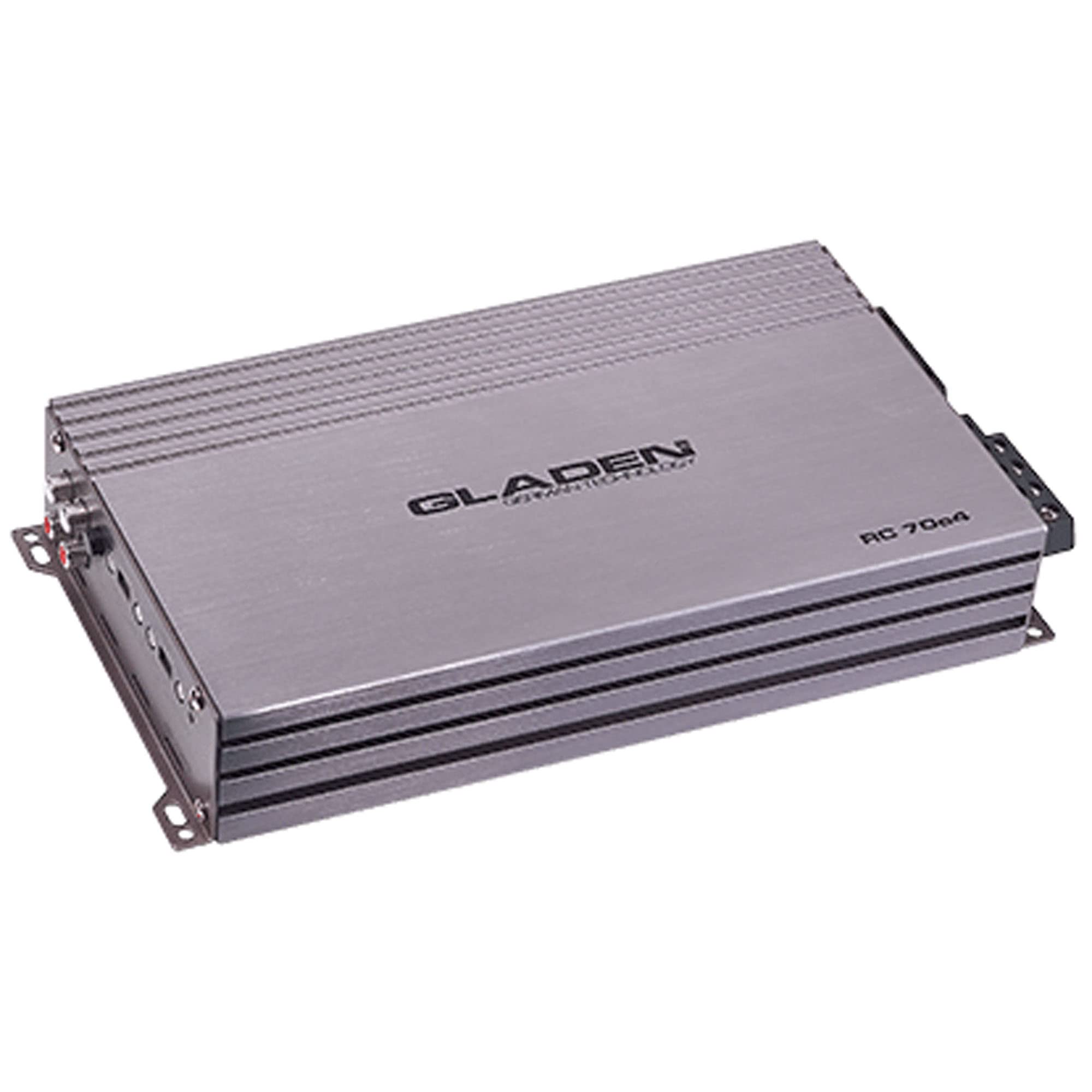 Gladen Rc 70C4 4 Channel Amplifier With 4 X 70 Watts Rms