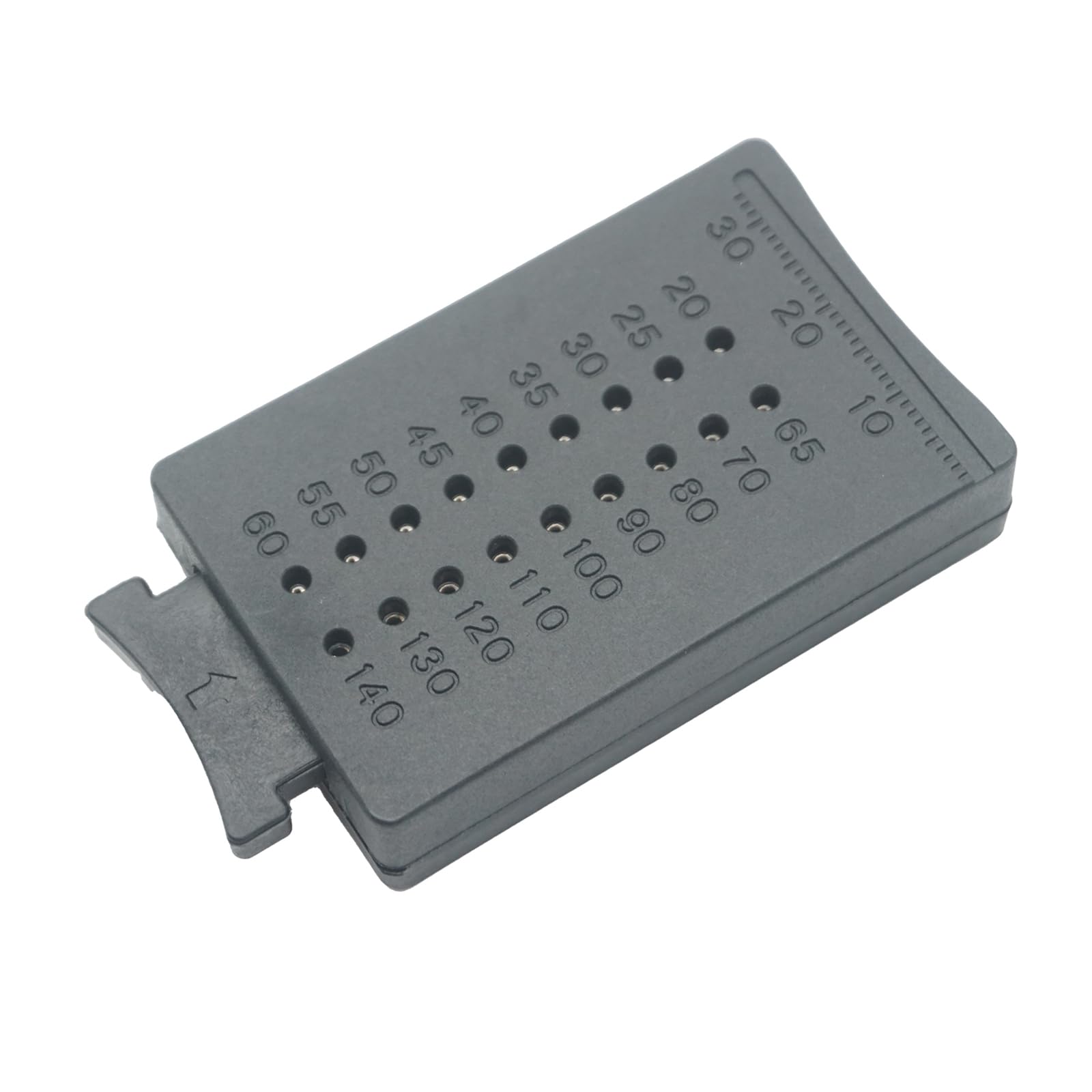 Gauge for Gutta Percha Points Gutta Percha Cutter Measuring Ruler Endodontic Span Measure Scale Dental Tool