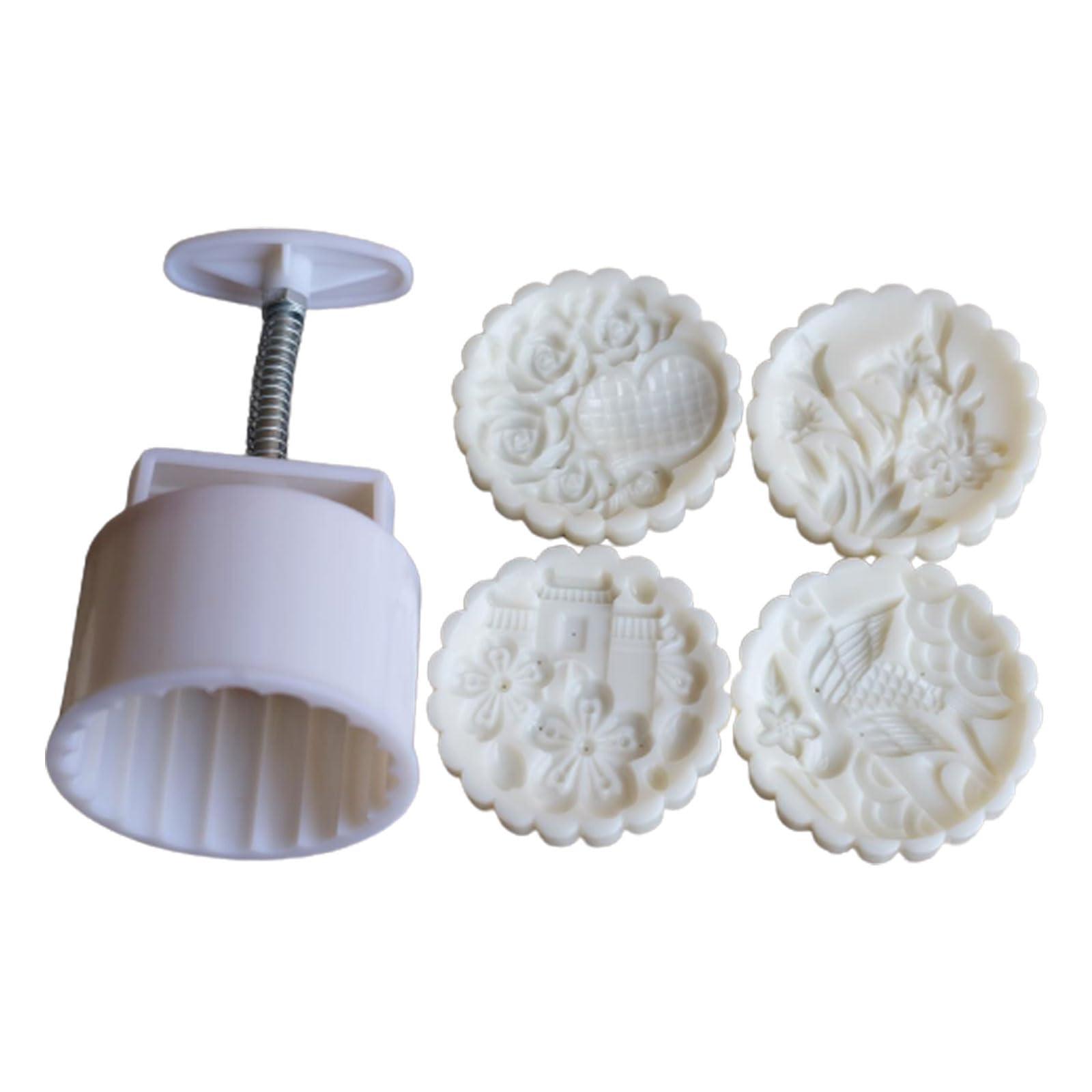Nucelit Mold Food Grade Hand Pressure MidAutumn Festival Cake Molds Baking Tool Molds