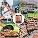 Bluetooth Meat Thermometer, 500 FT Wireless Digital Food Thermometer with 4-Probes, Rechargeable for Precise Cooking