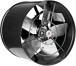 Venti-Delta Exaustor Linha Pesada 30cm Bivolt Preto