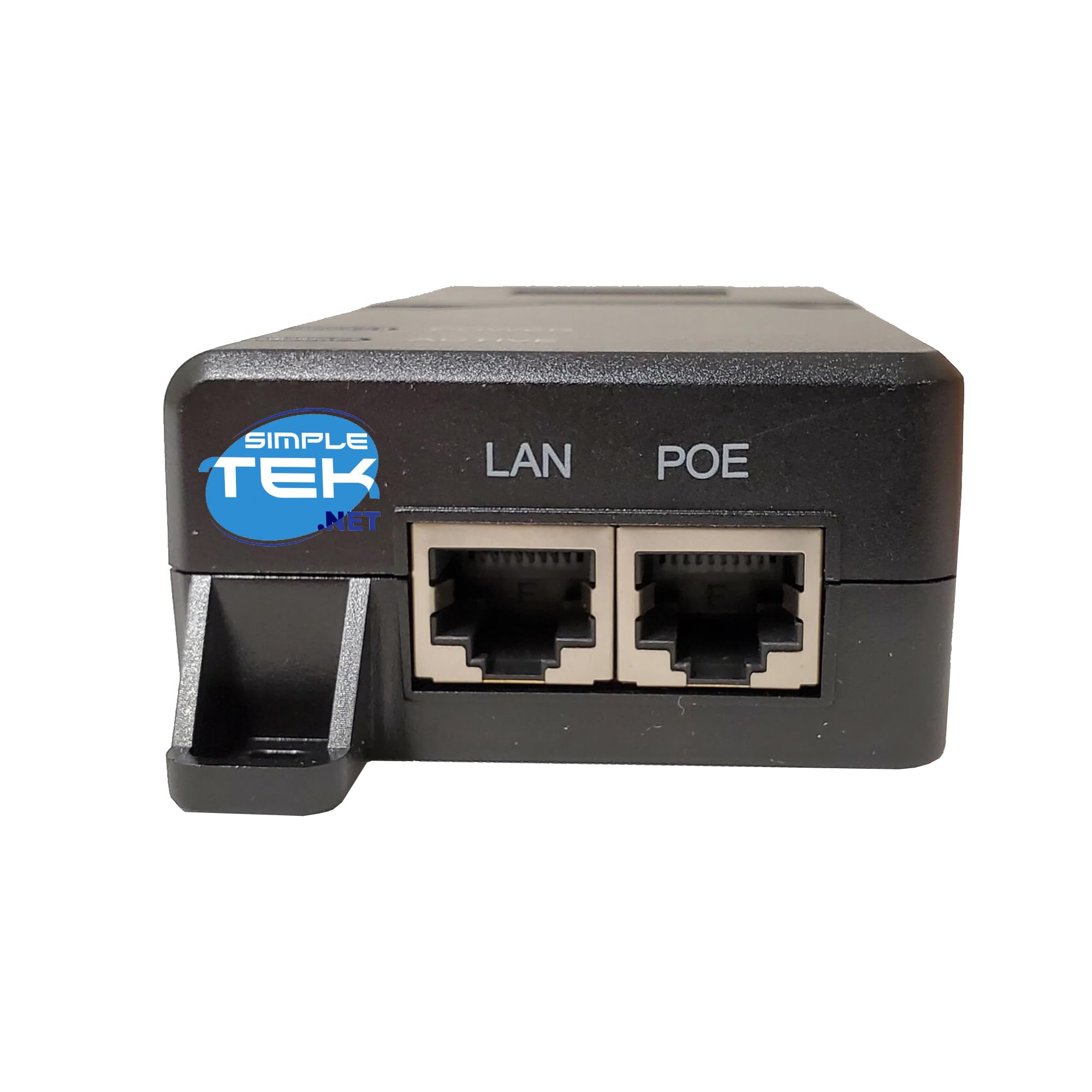 SIMPLETEK Gigabitowy zasilacz PoE+, 53 V 0,6 A, wtryskiwacz zasilania przez Ethernet, kompatybilny z Konftel 800 c50800