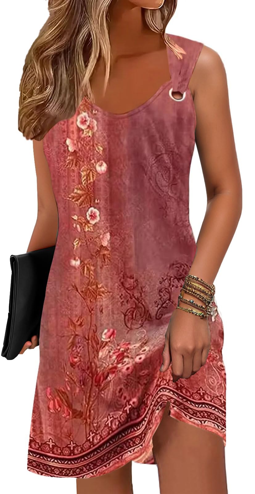 Summer Dresses for Women 2026 Sundresses Beach Swimsuit Cover Ups Sun Dress