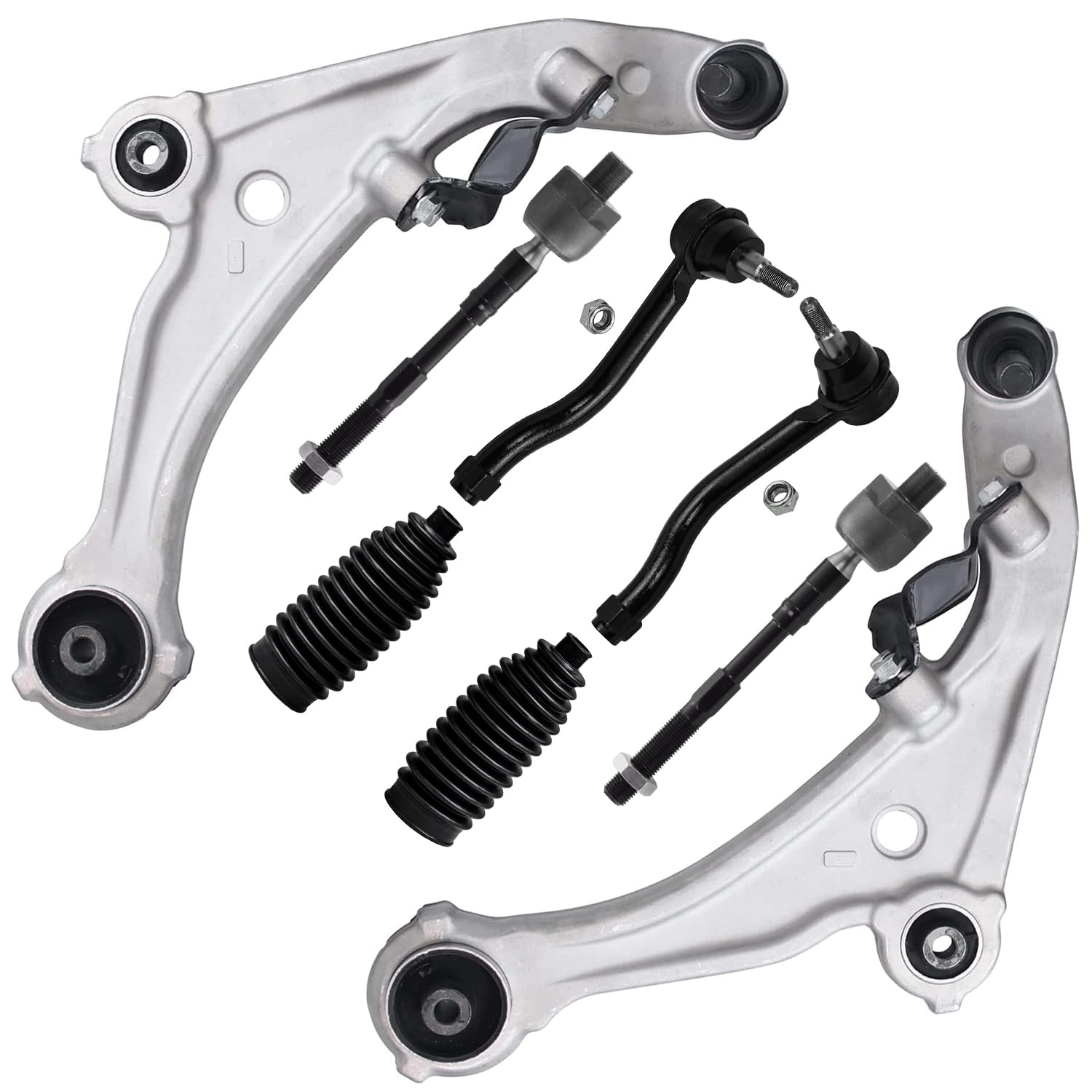 Detroit Axle - 8pc Front Control Arms Kit for 2007-2013 Nissan Altima, 2