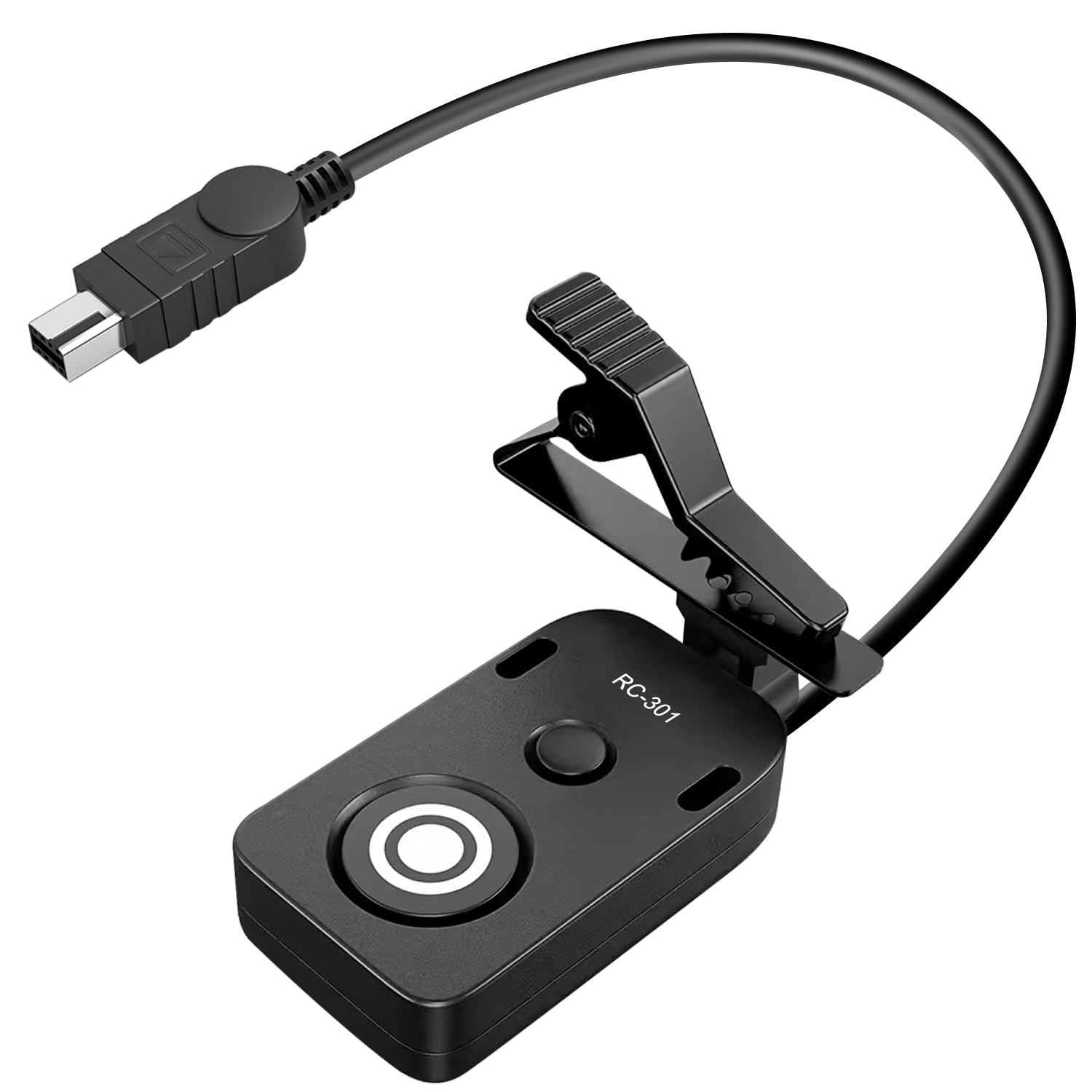 for NK Remote Cable RC301-DC2 Small Shutter Release Remote controlDF,Z5.Z6.Z6II,Z7,Z7II,D7100,D7200,D750,D600,D610,D90 D5600,D5300,D3300 Short Button (RC301-DC2 NK 11.8in/30cm)
